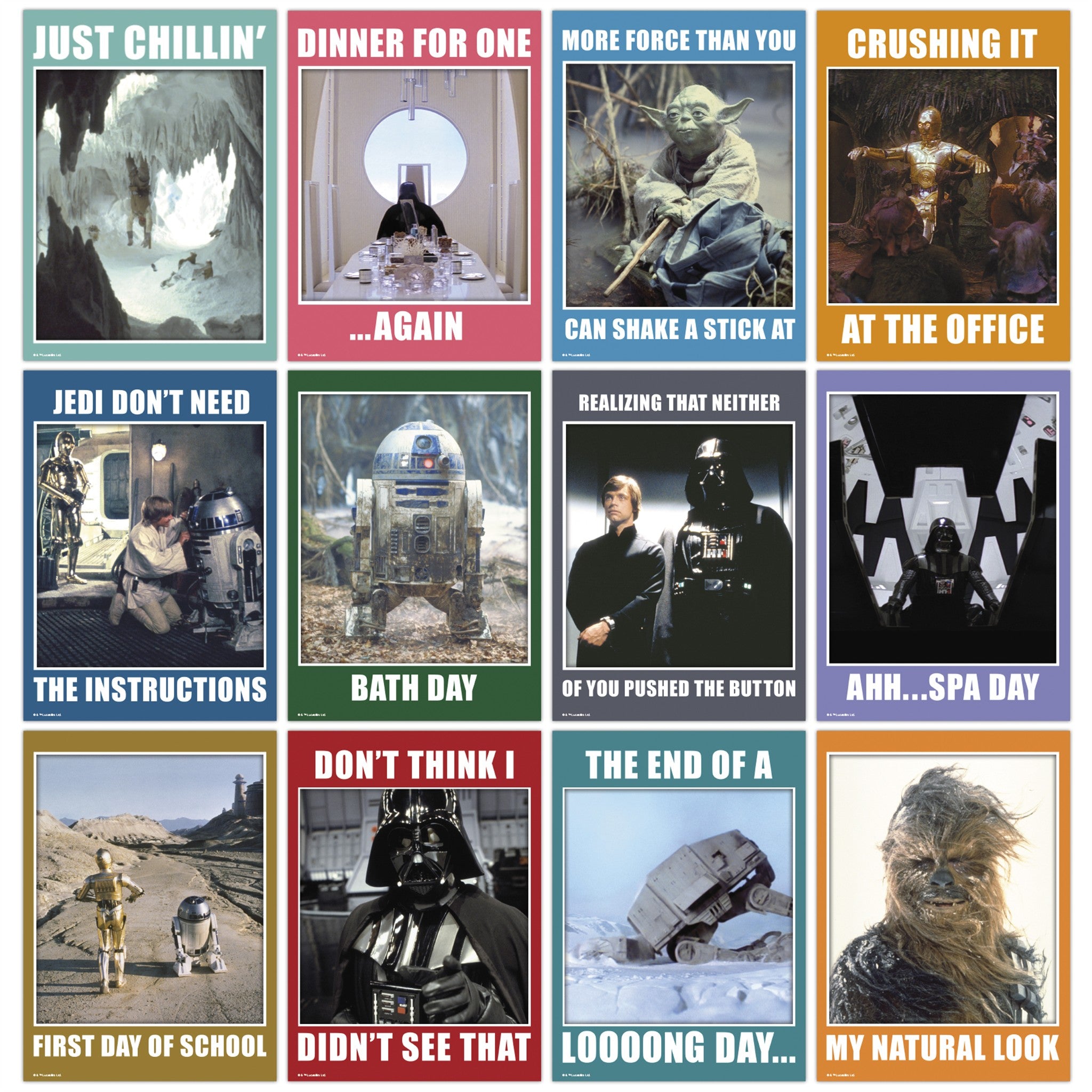 Star Wars 2027 Slim Calendar