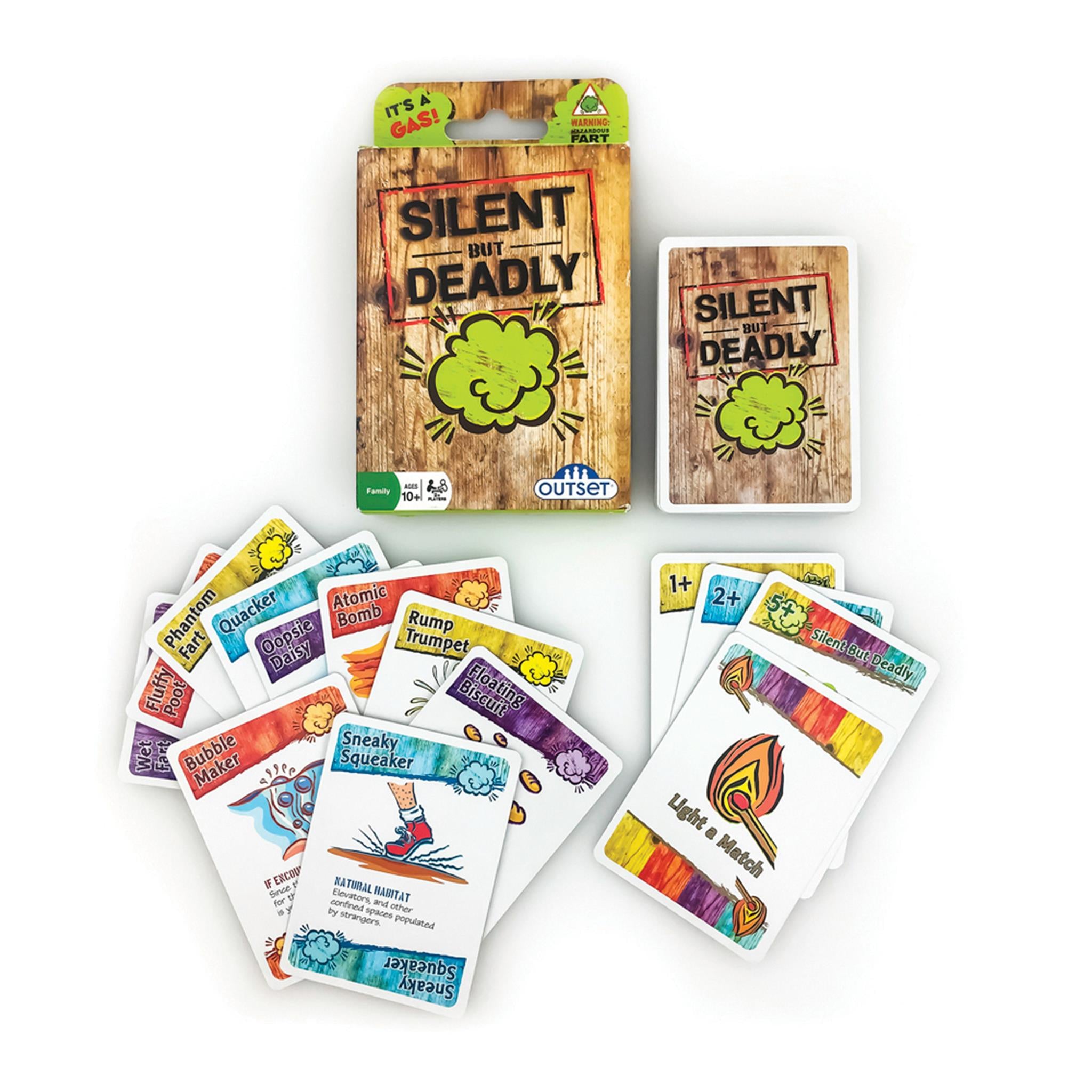 Silent But Deadly Card Game - Calendar Club Canada