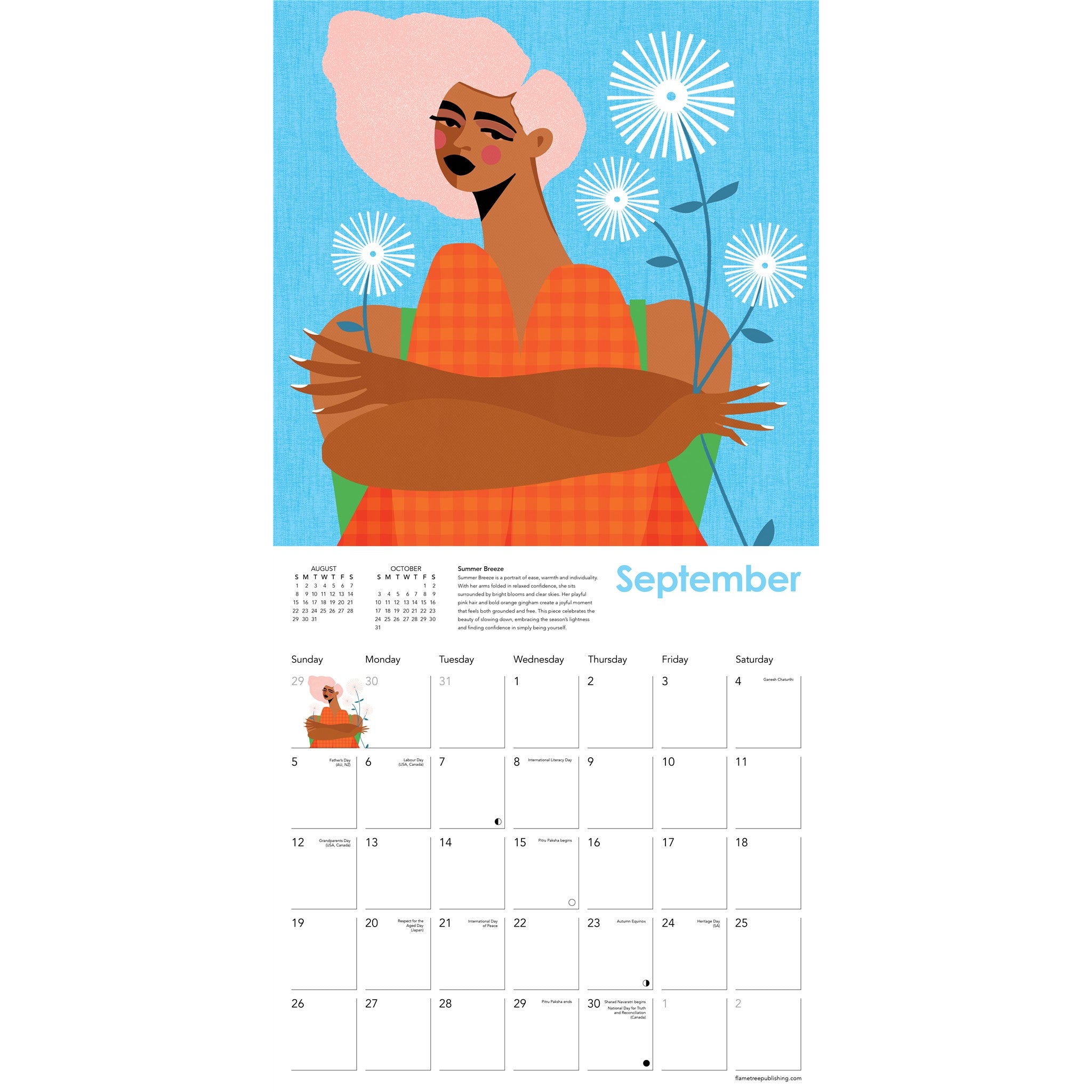 Bold. Feminine. Unforgettable. Just Like You. Maritza Lisa 2027 Wall Calendar