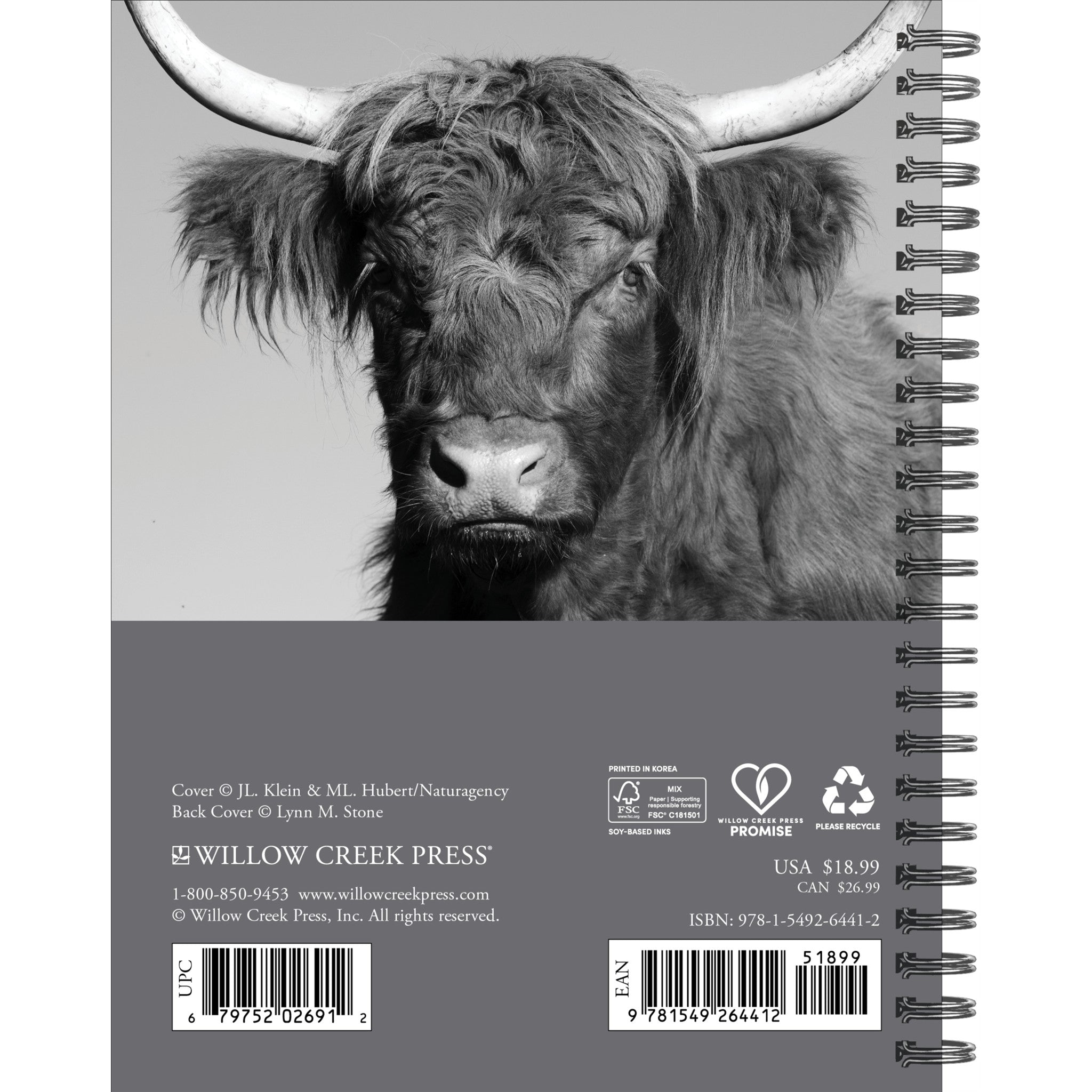 Highland Cows 2027 Engagement Calendar