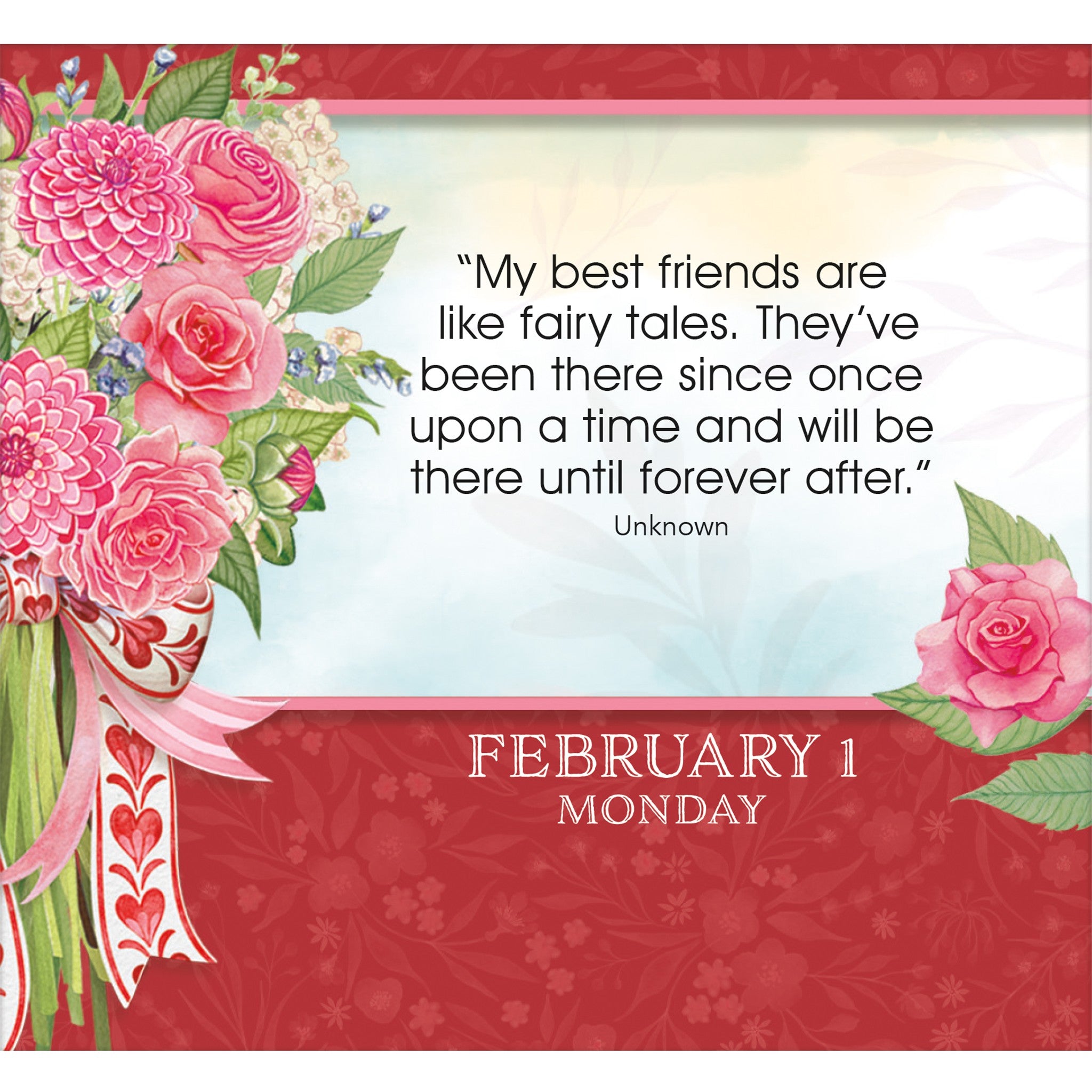 For A Dear Friend 2027 Small Box Calendar