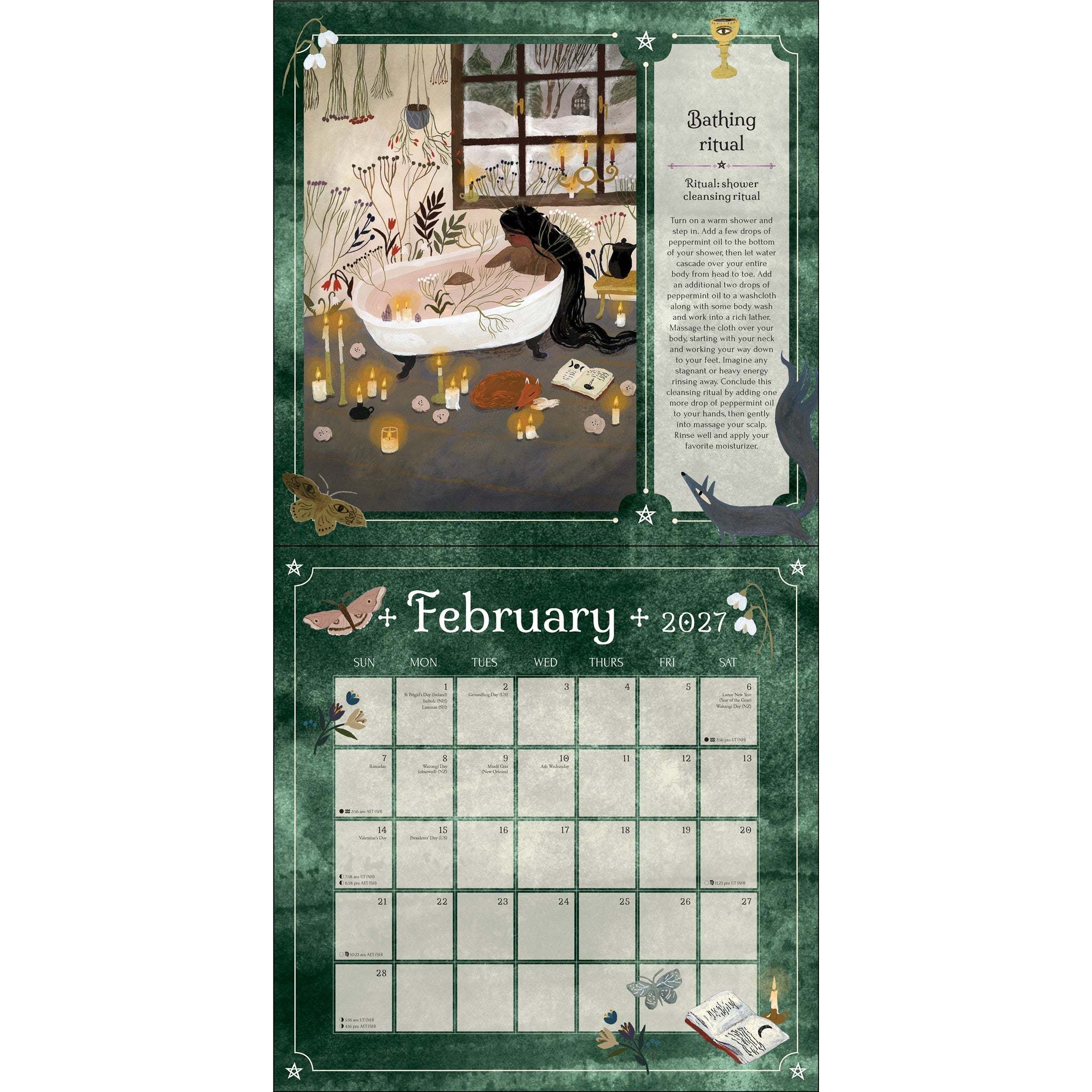 Seasons of the Witch 2027 Wall Calendar - Online Only
