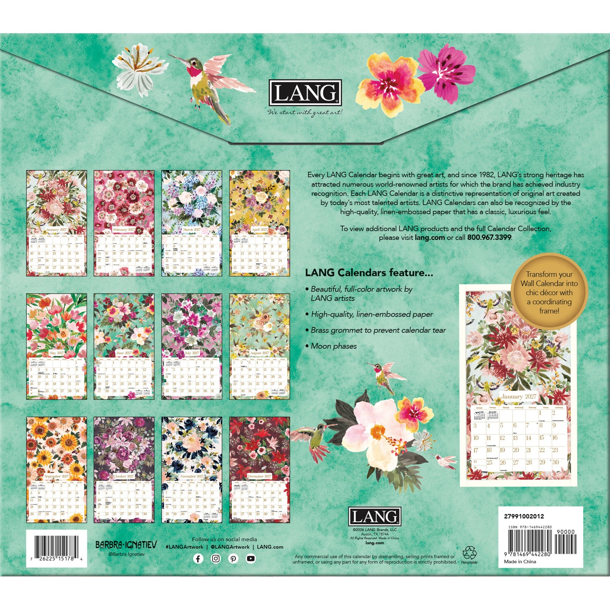 Wild At Heart 2027 Wall Calendar - Online Only