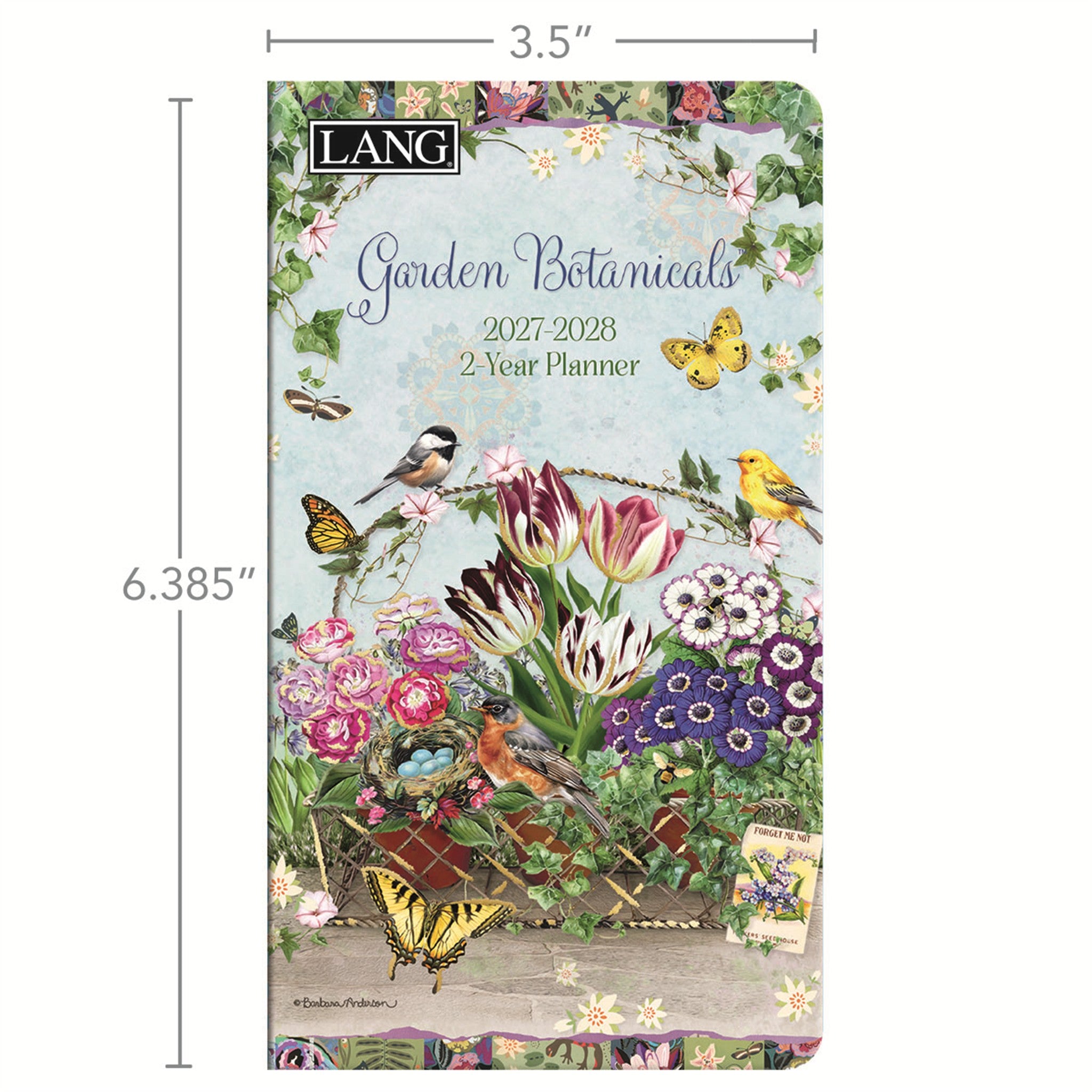 Garden Botanical 2027 2-Year Pocket Planner