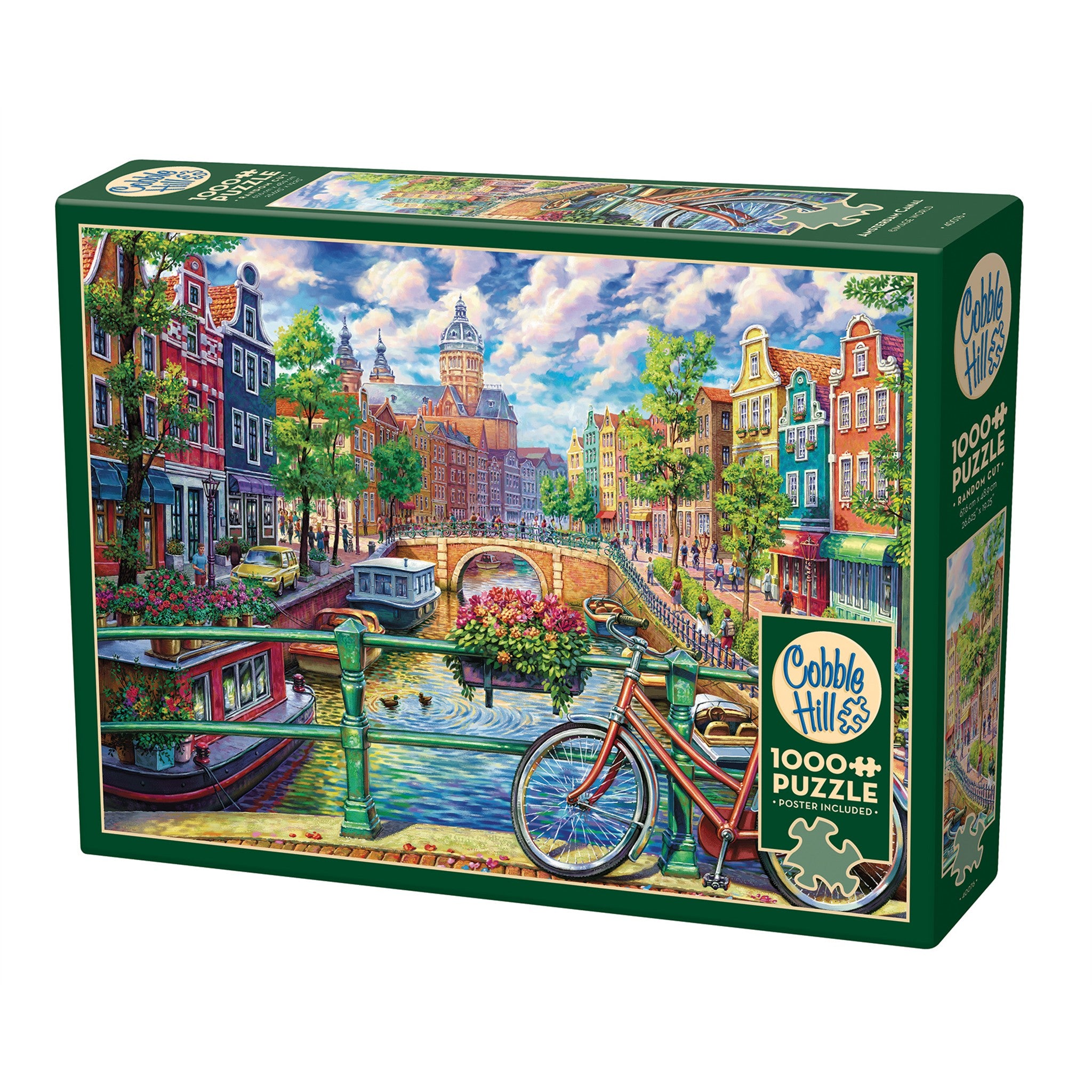 Amsterdam Canal 1000 Piece Puzzle