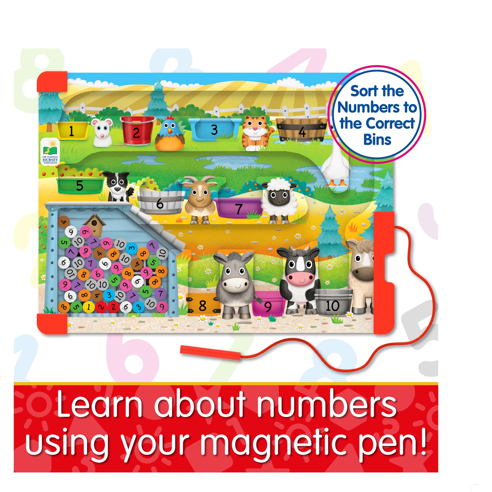 Counting Sort & Learn Magnetic Puzzle