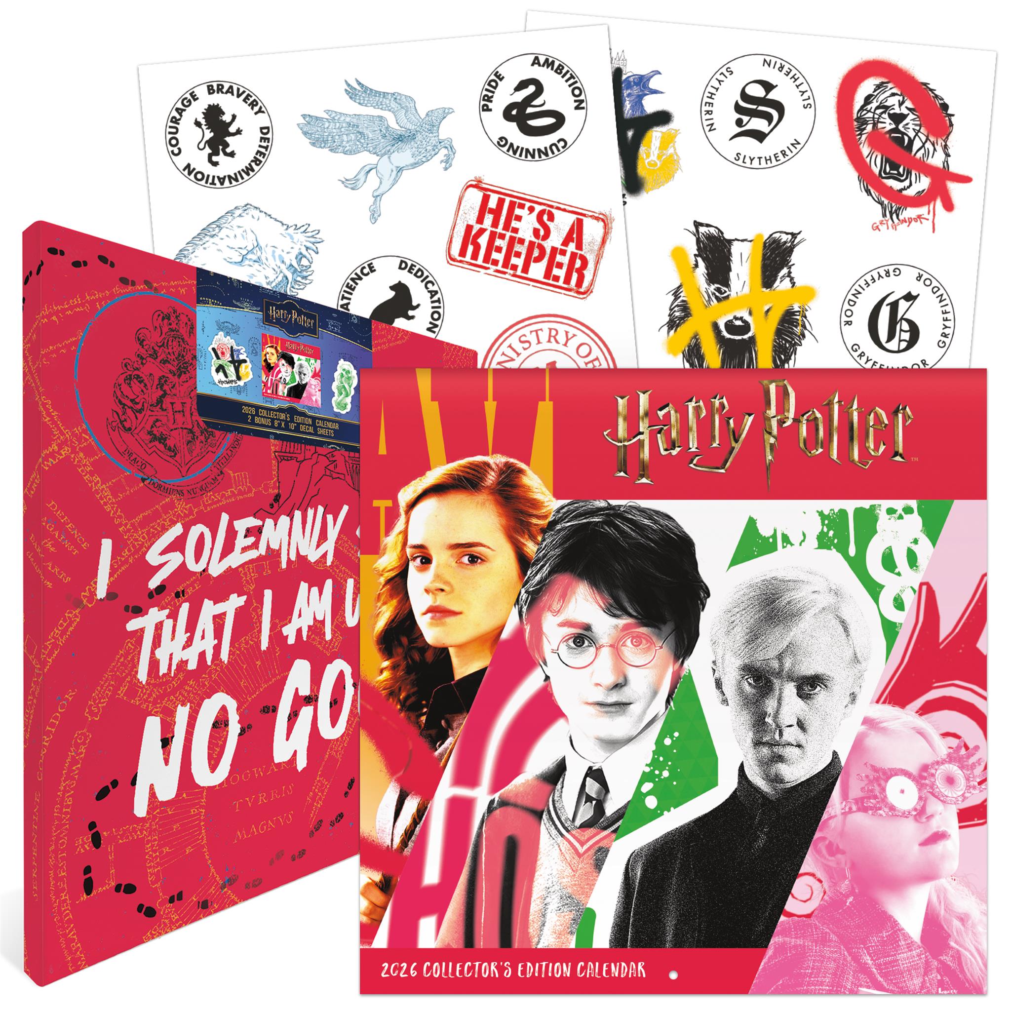 Harry Potter Collectors Edition 2026 Wall Calendar