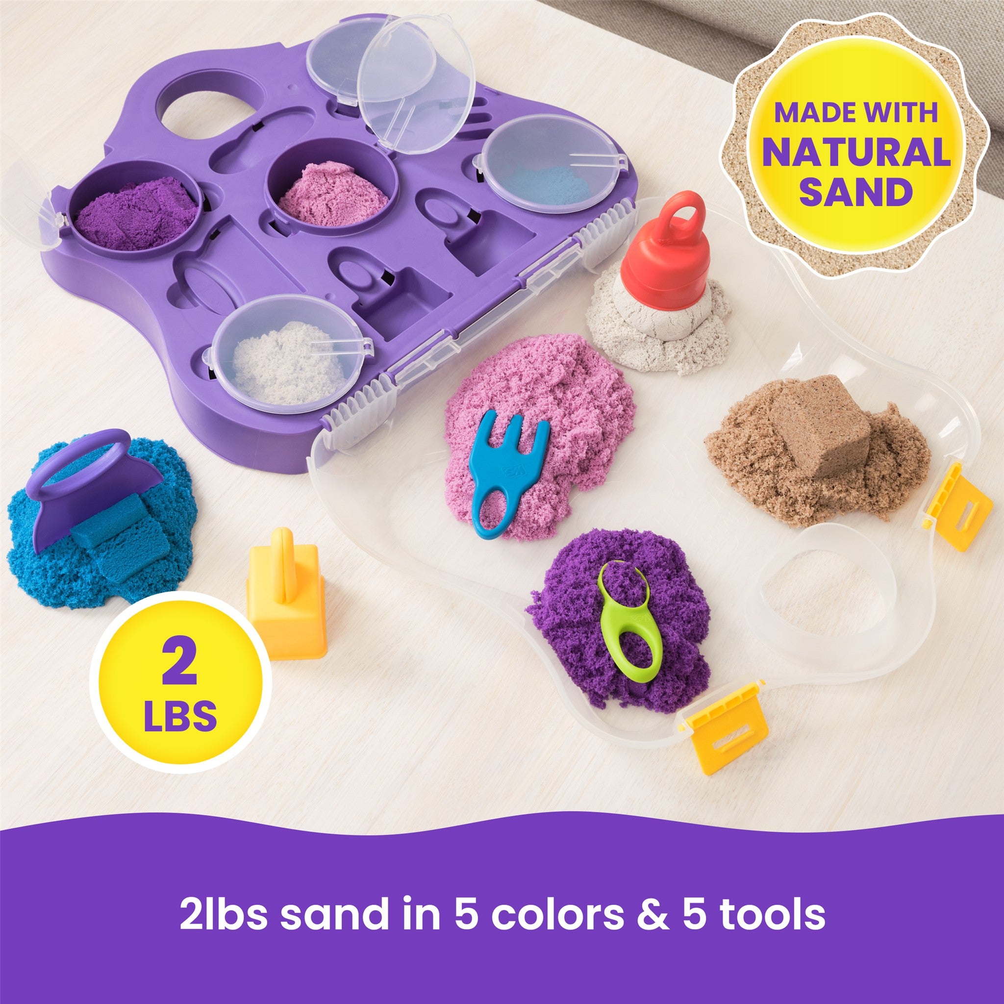 Kinetic Sand Sensory Case
