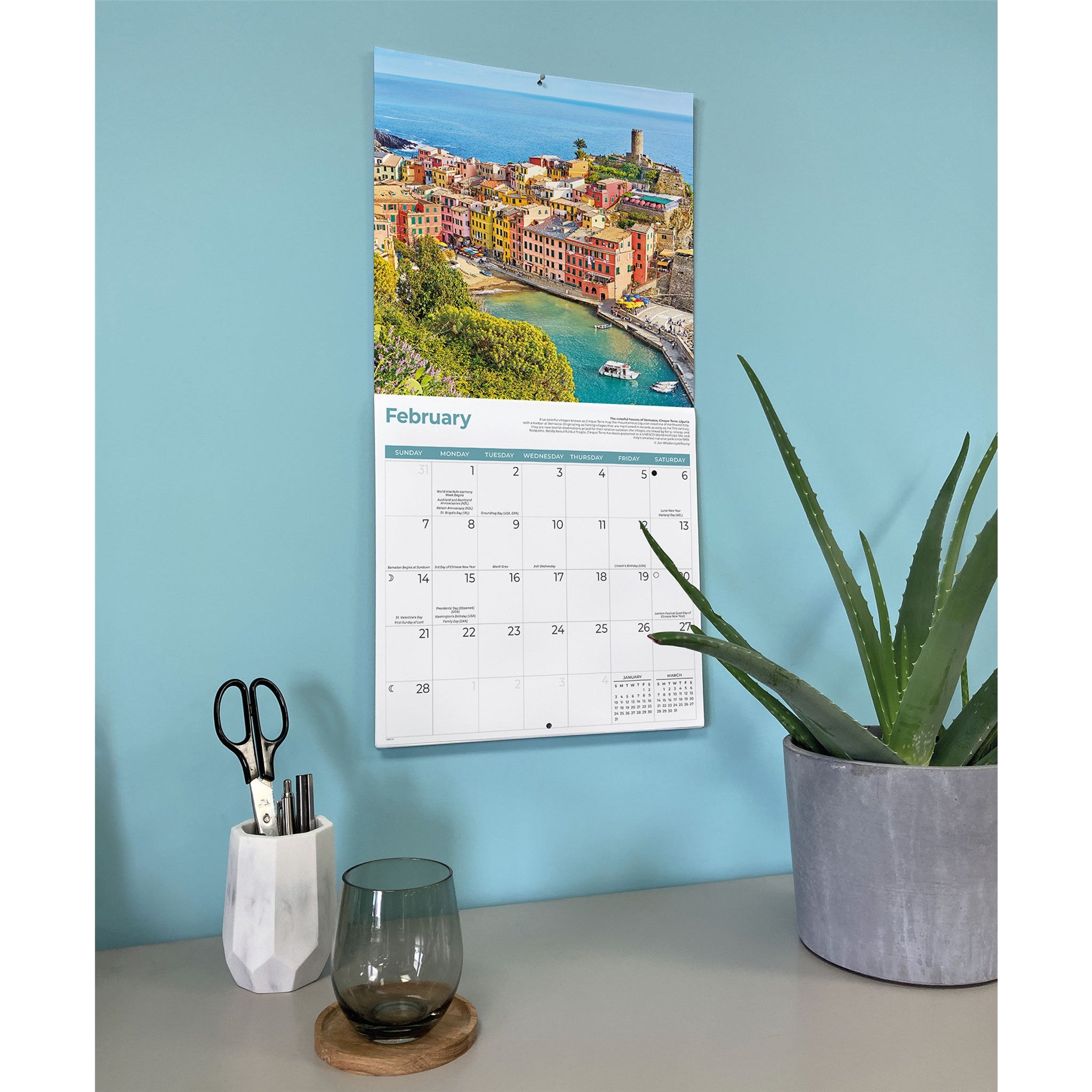 Italy 2027 Wall Calendar