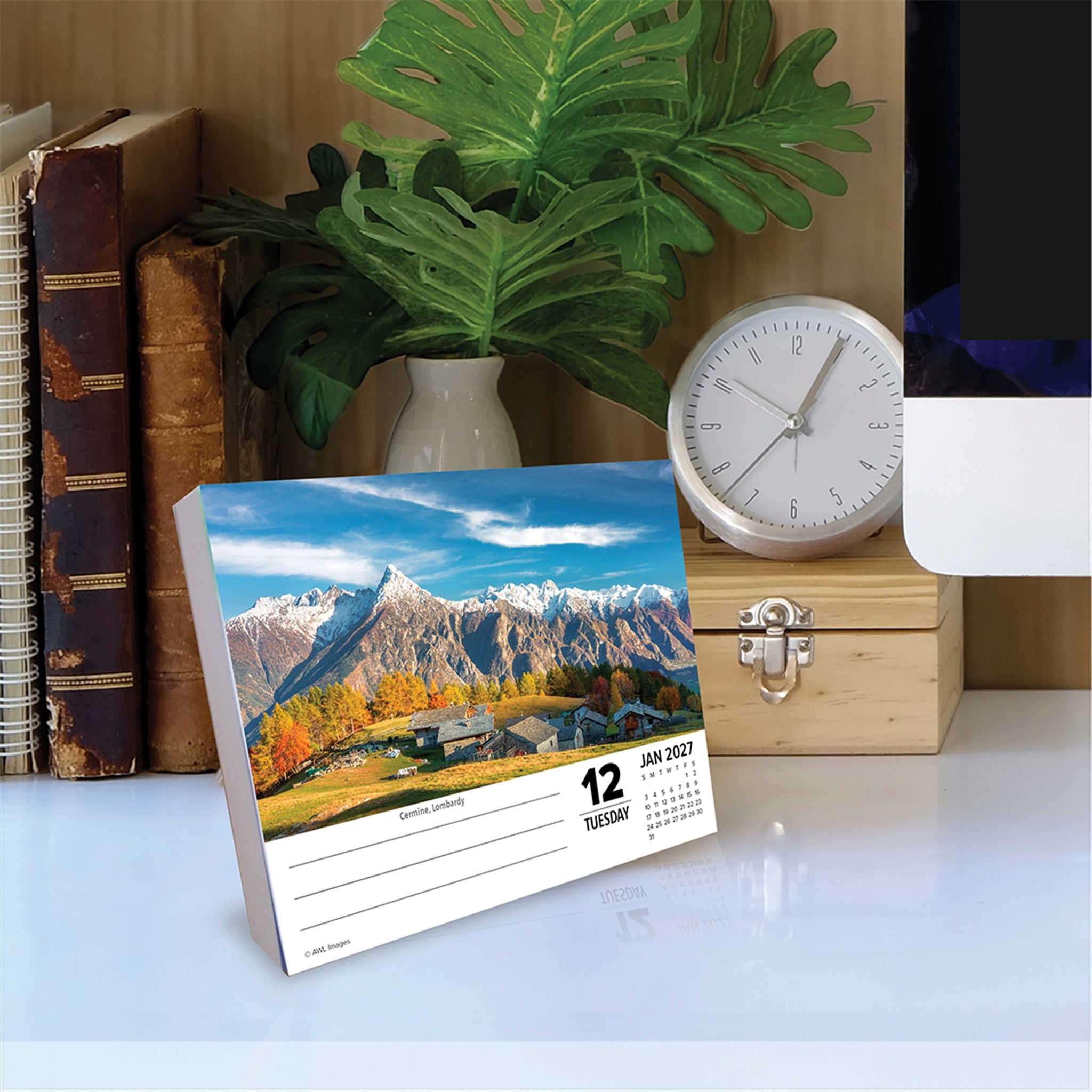 Italy 2027 Box Calendar