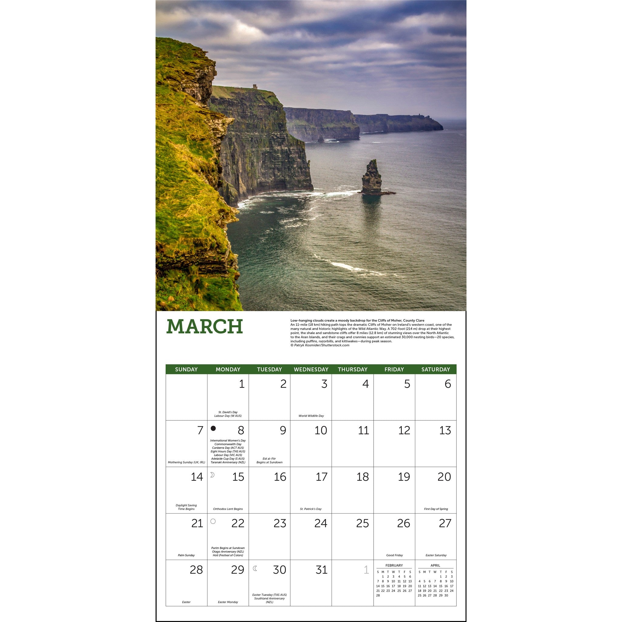 Irish Country 2027 Wall Calendar