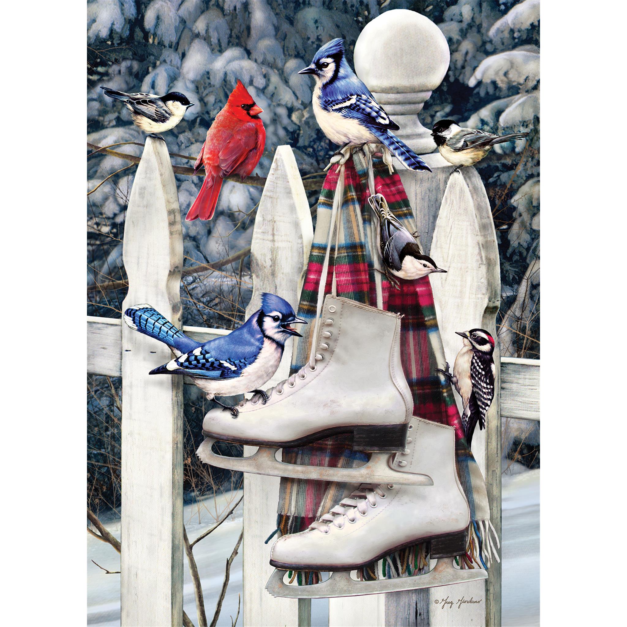 Birds with Skates 500 Piece Puzzle Cobble Hill