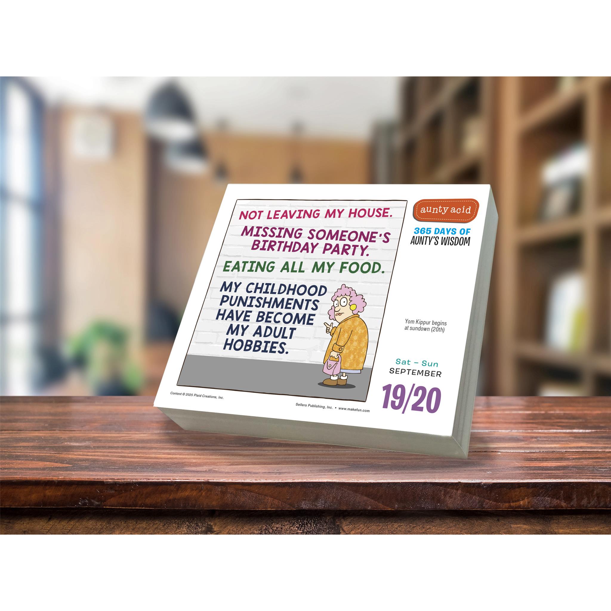 Aunty Acid 2026 Box Calendar