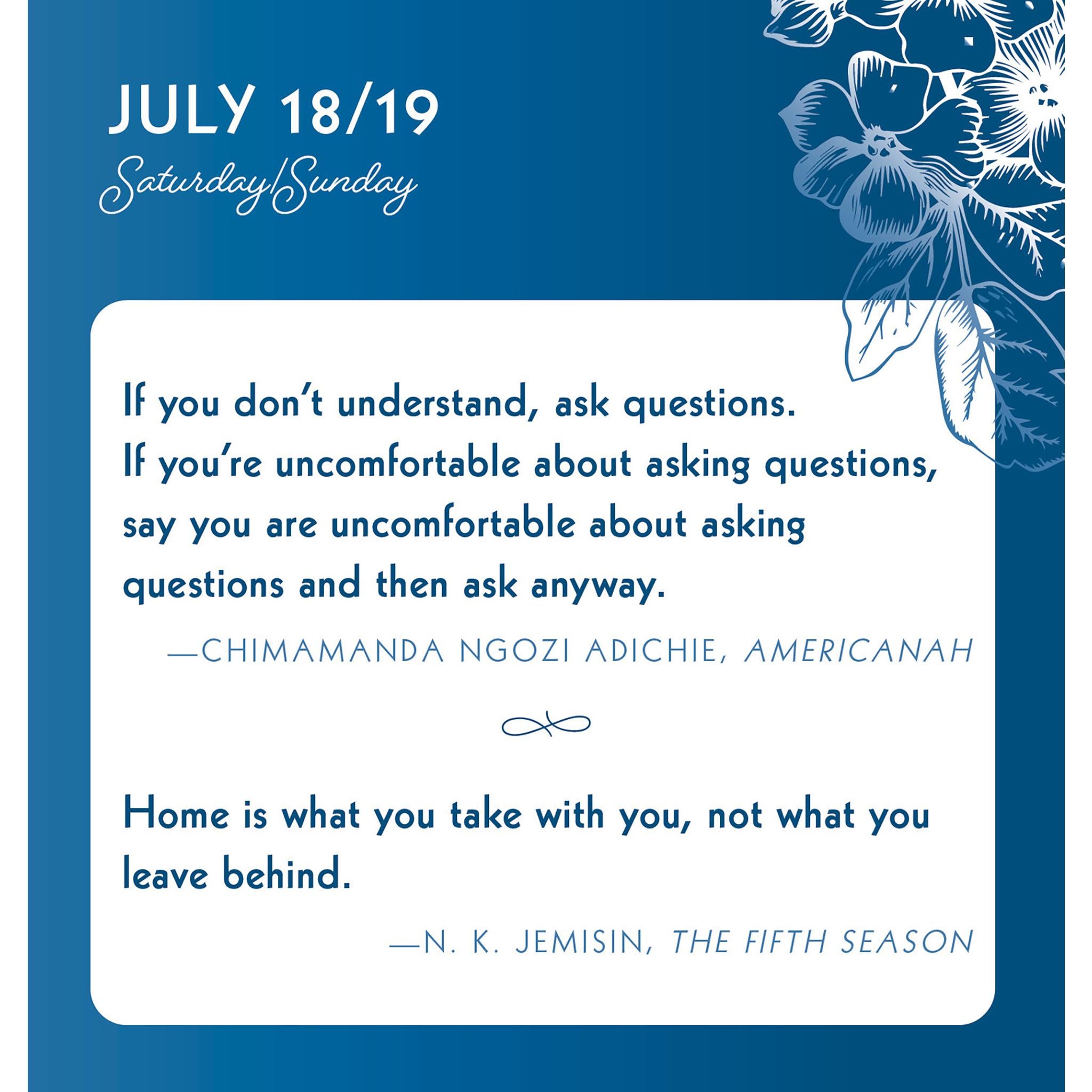 Great Quotes From Great Women 2026 Box Calendar - Online Only