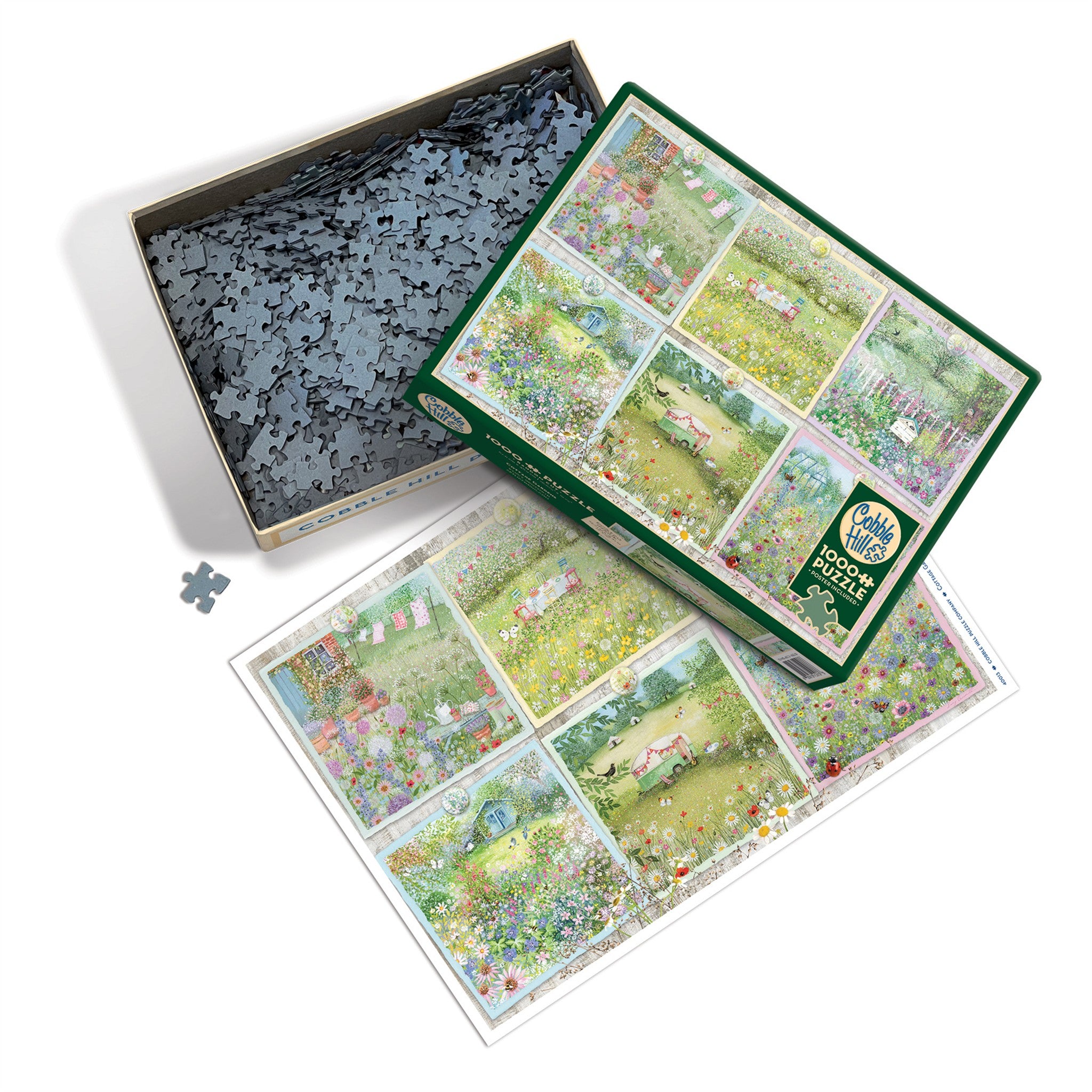 Cottage Gardens 1000 Piece Puzzle - Online Only