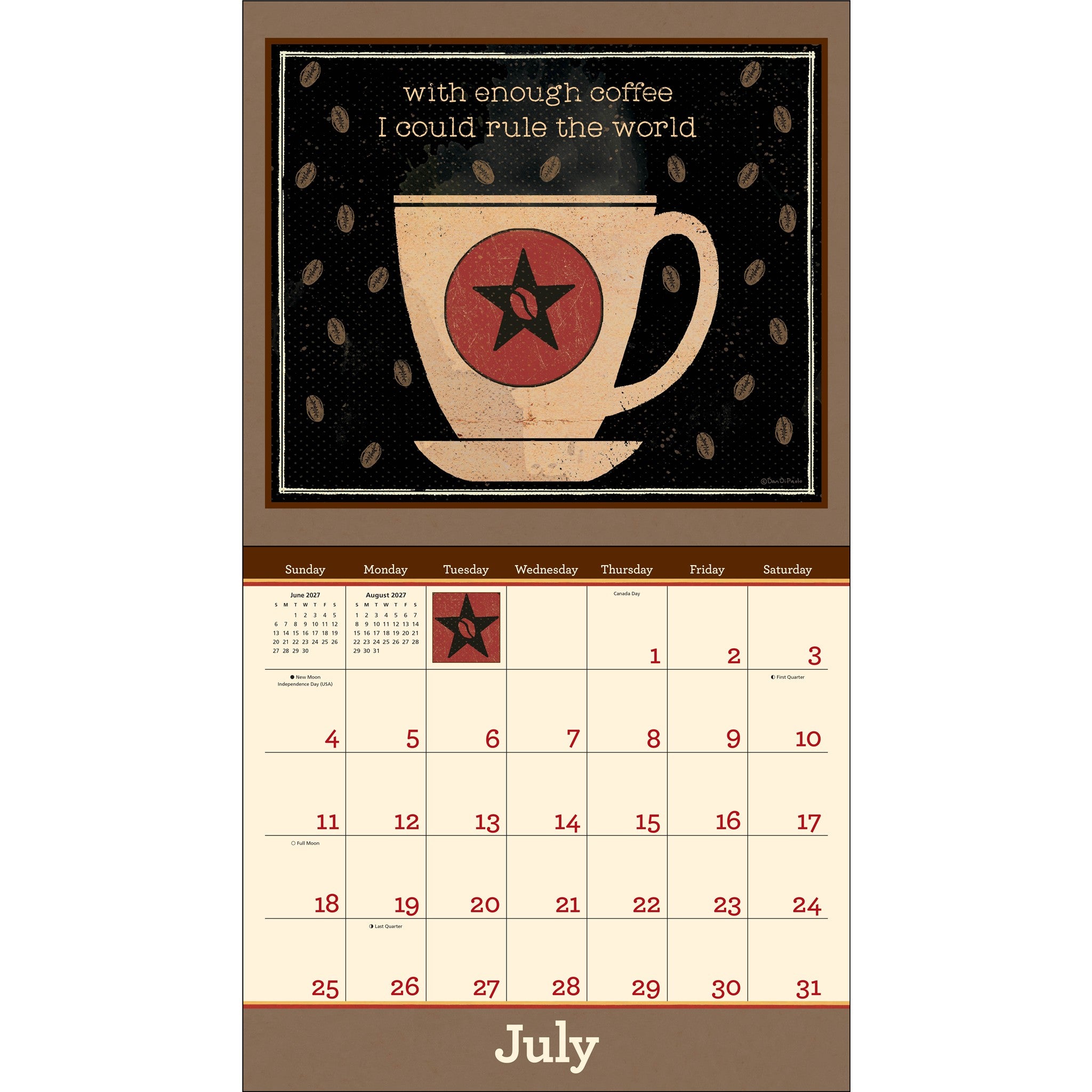 Coffee 2027 Wall Calendar