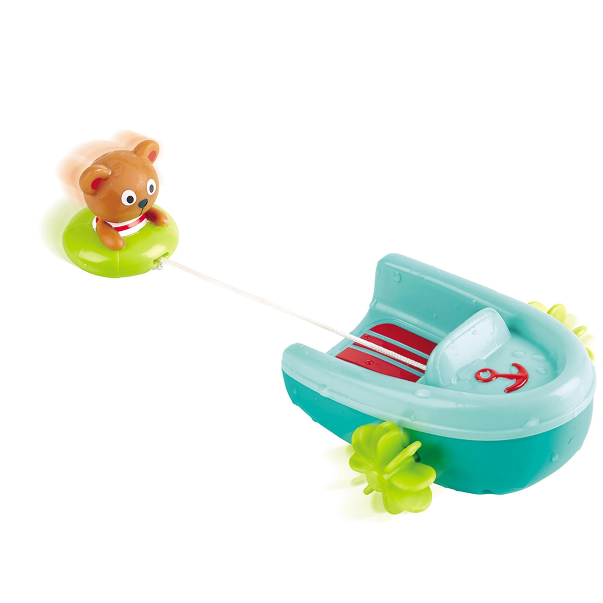 Tubing Pull Back Boat Bath Toy