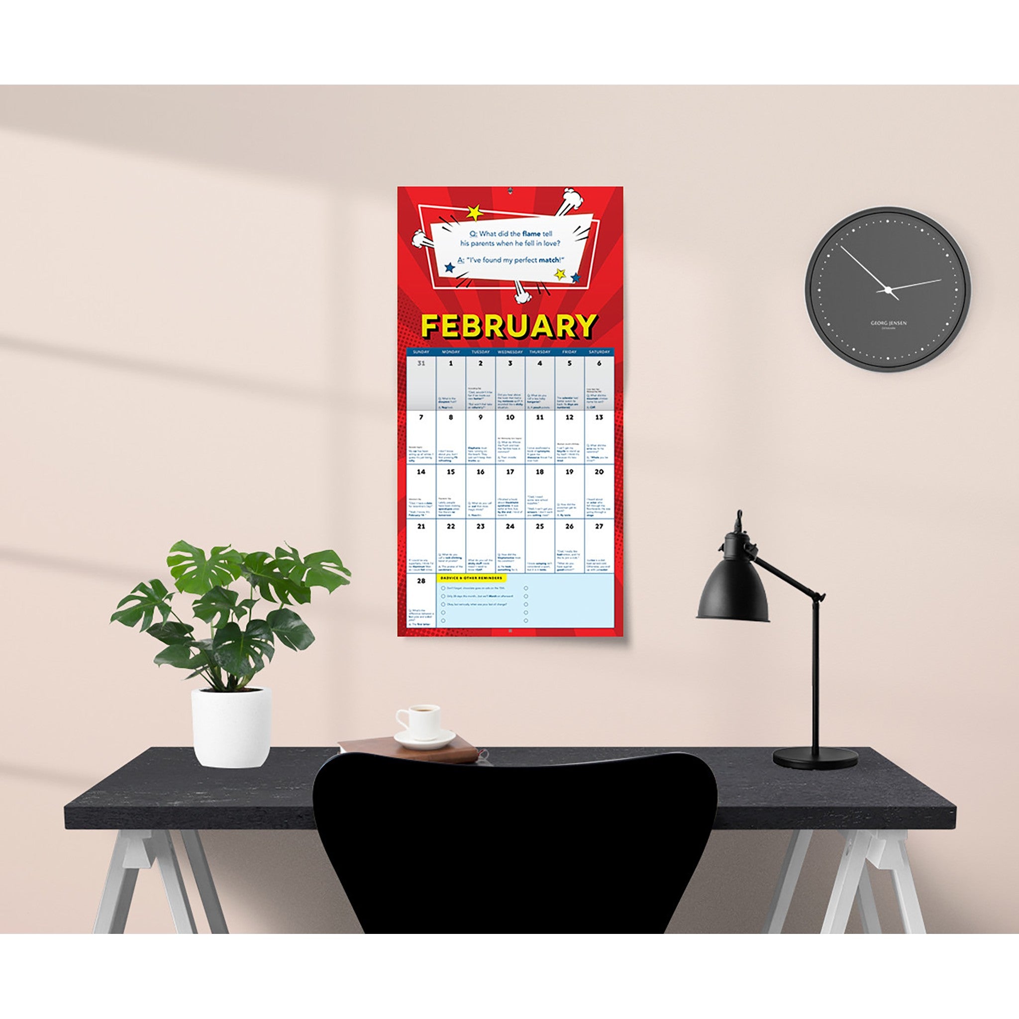Dad Jokes 2027 Wall Calendar - Online Only