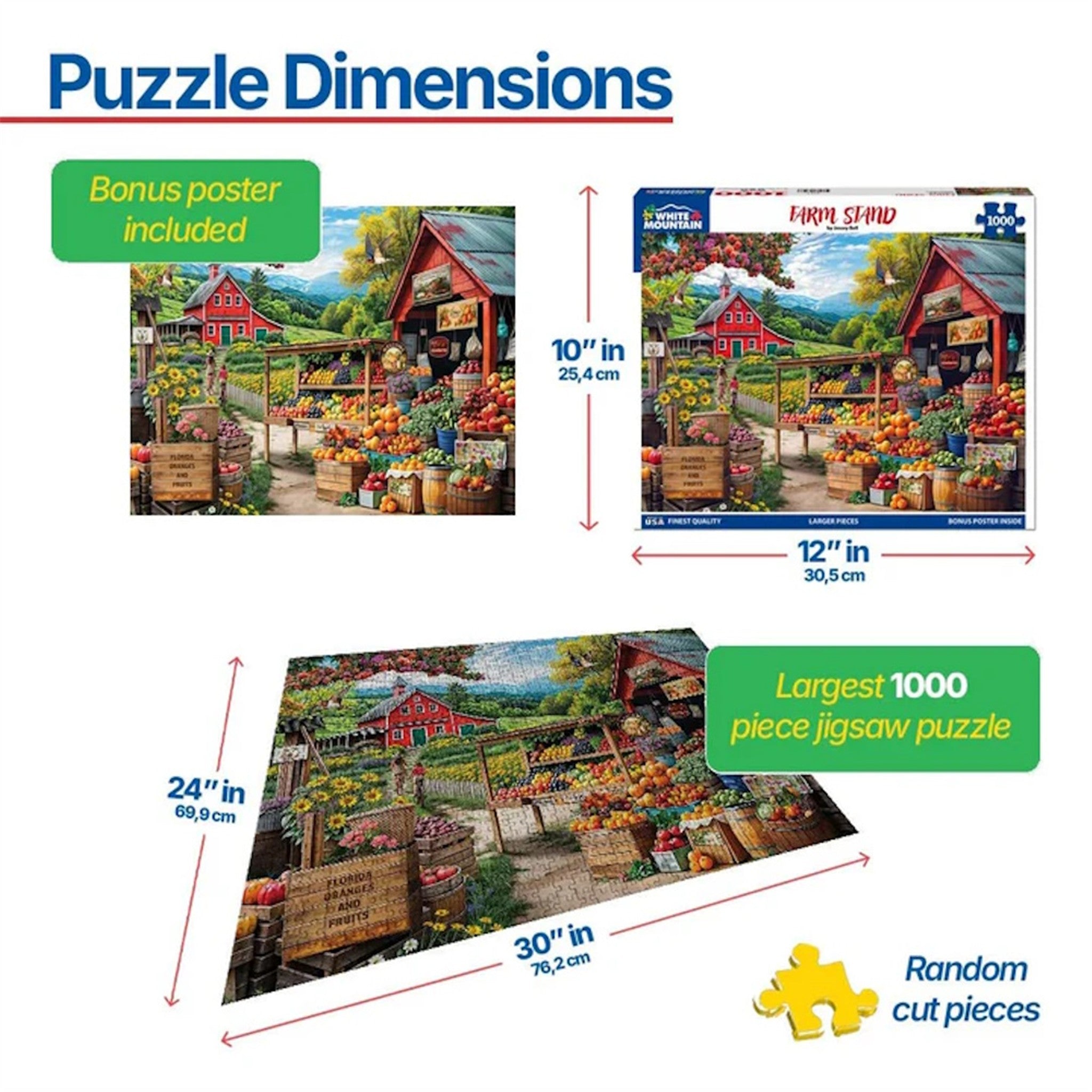 Farm Stand 1000 Piece Puzzle