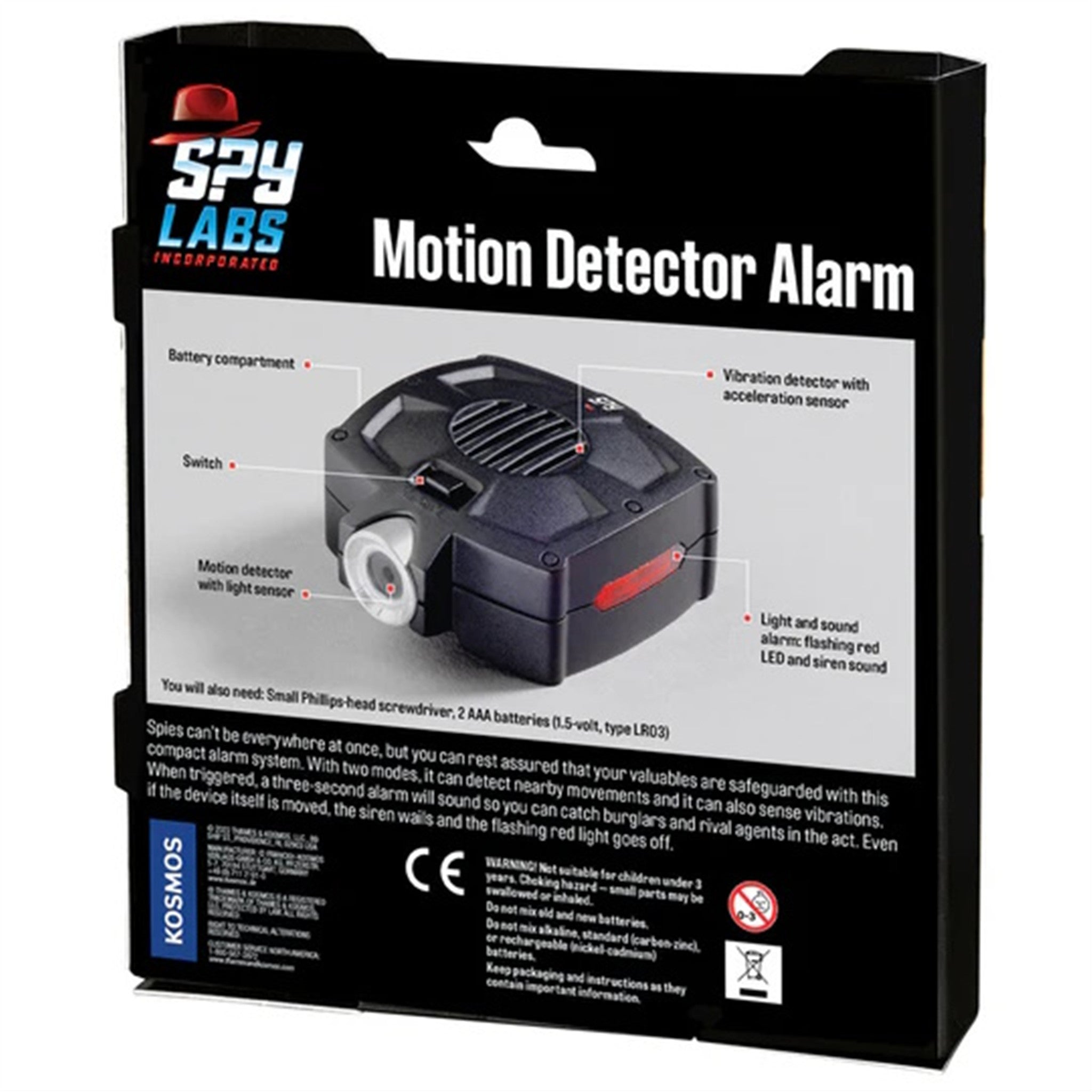 Spy Labs Motion Detector Alarm