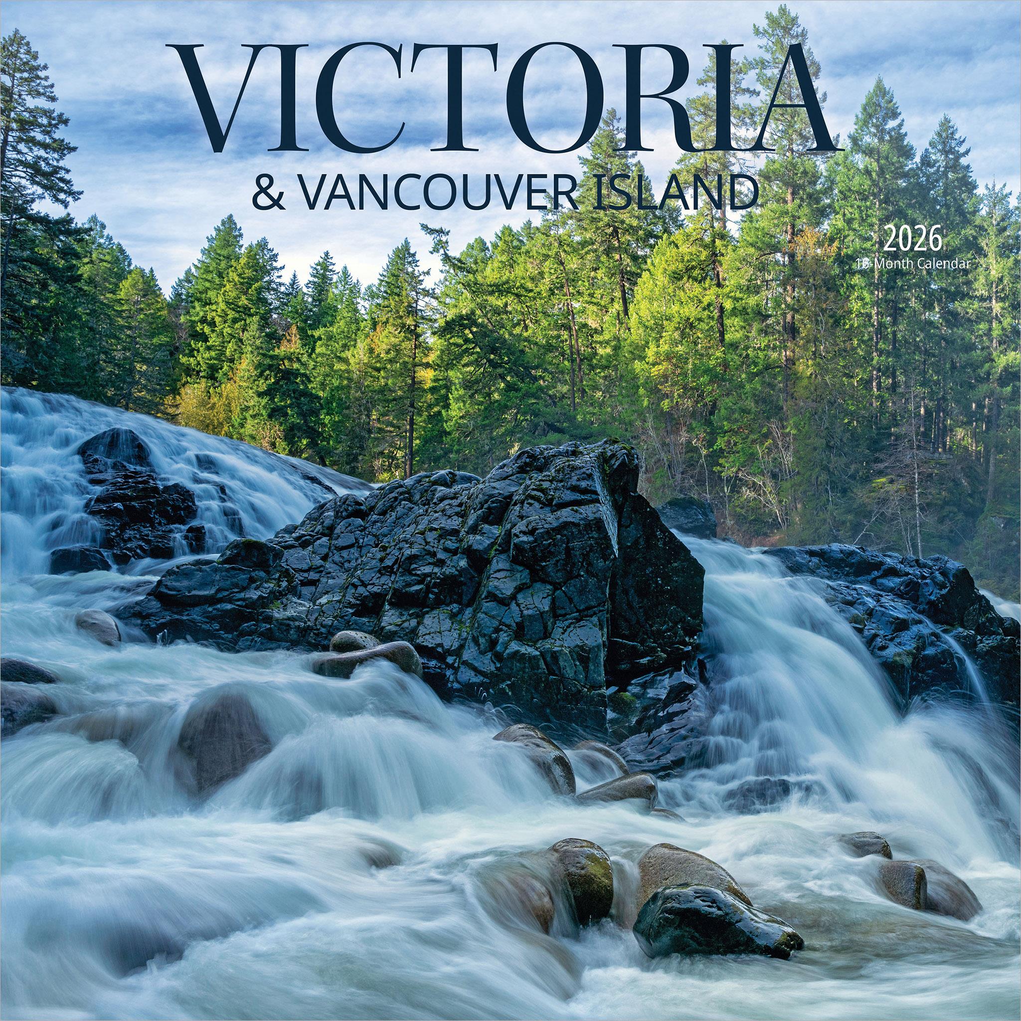 Victoria And Vancouver Island 2026 Wall Calendar