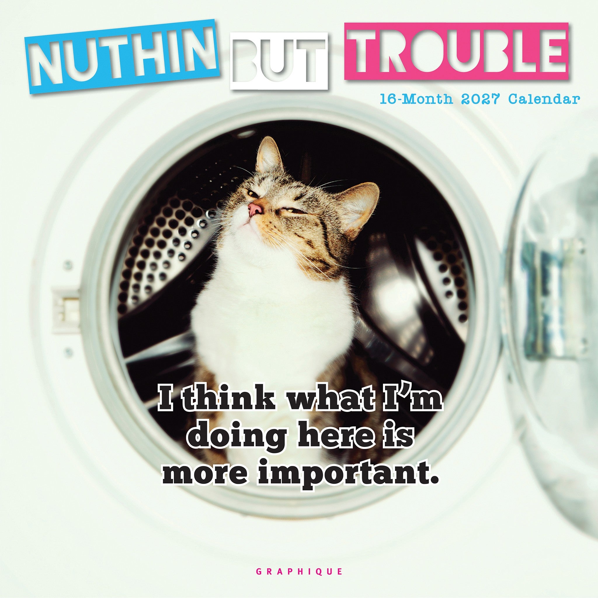 Nuthin' But Trouble 2027 Wall Calendar - Online Only