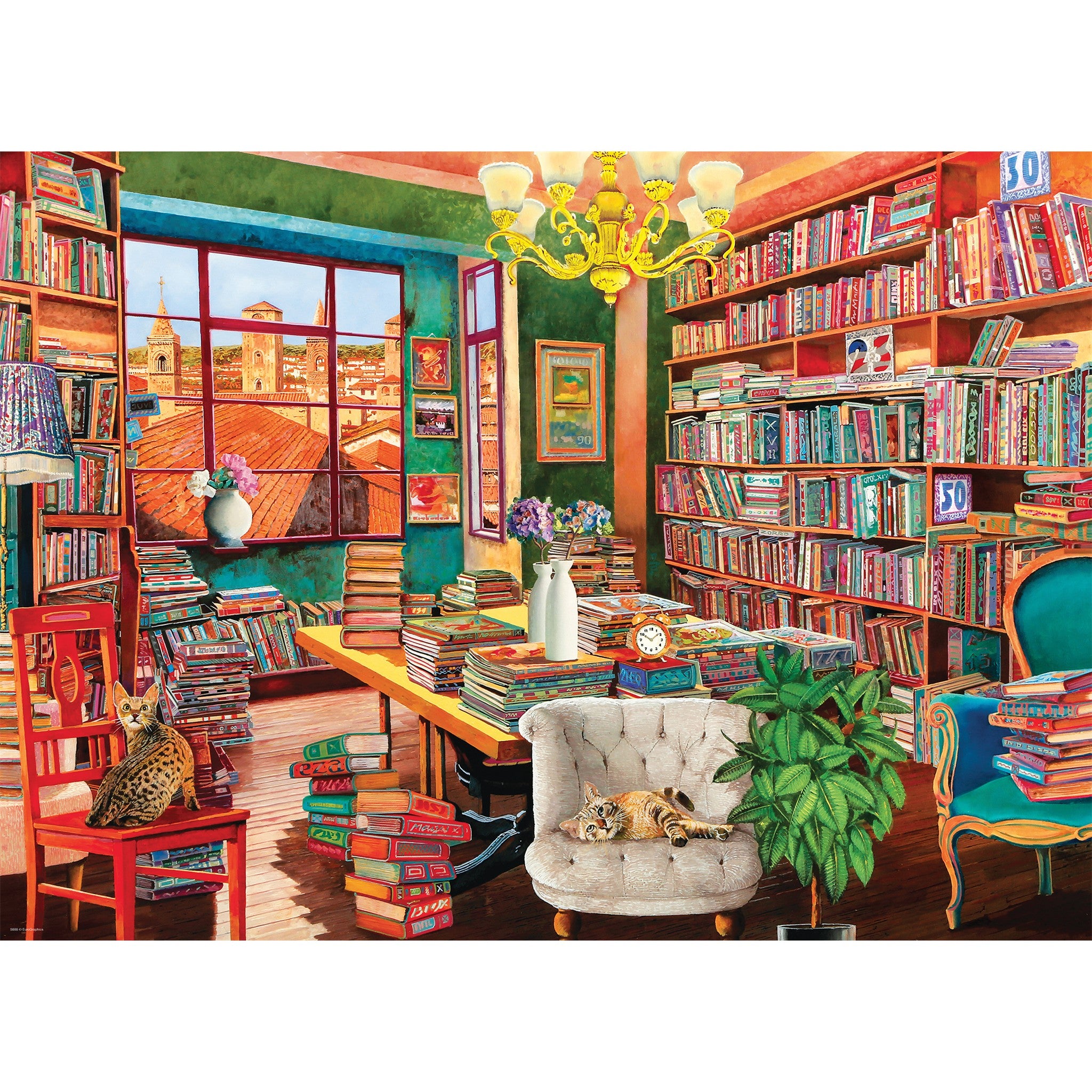 The Old Library 1000 Piece Puzzle