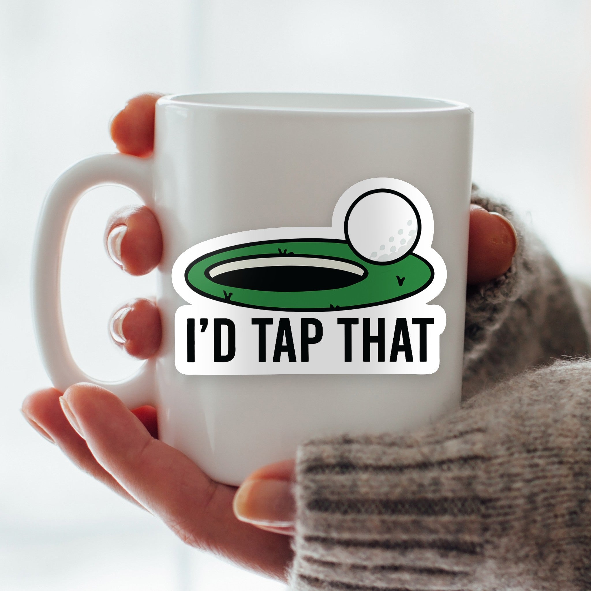 Id Tap That Vinyl Sticker