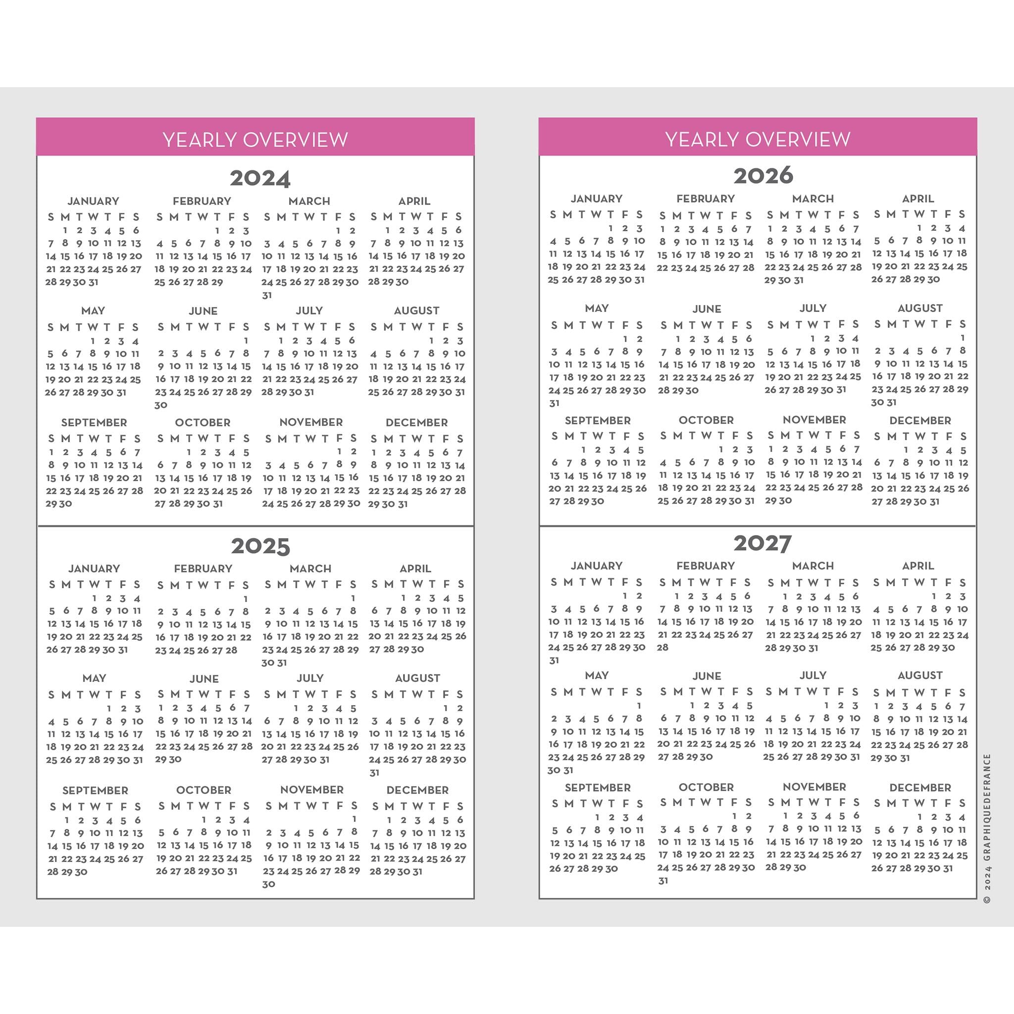 Joyful Landscapes 2 Yr Pocket Planner 2025 Calendar