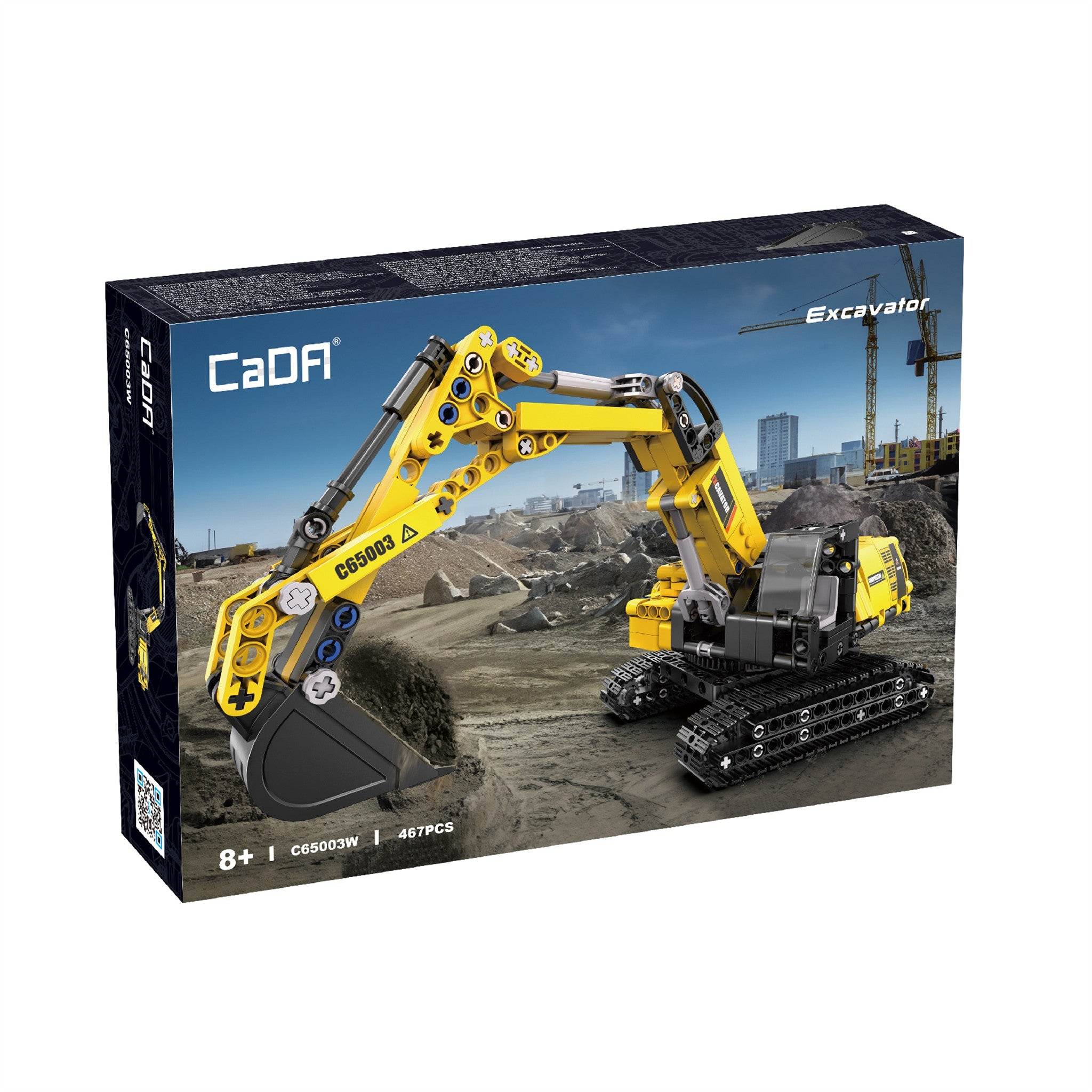 Excavator 467 Pieces