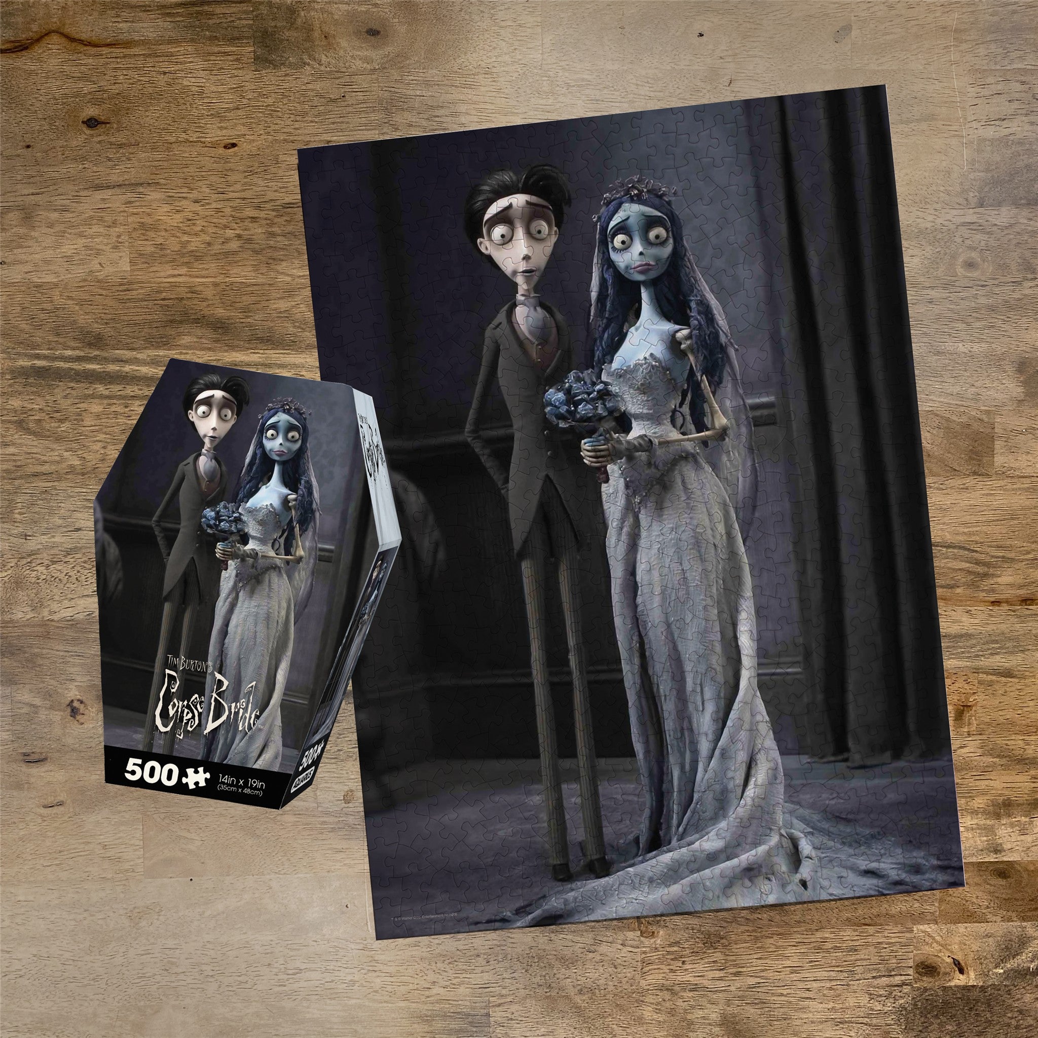 The Corpse Bride Coffin 500 Piece Puzzle