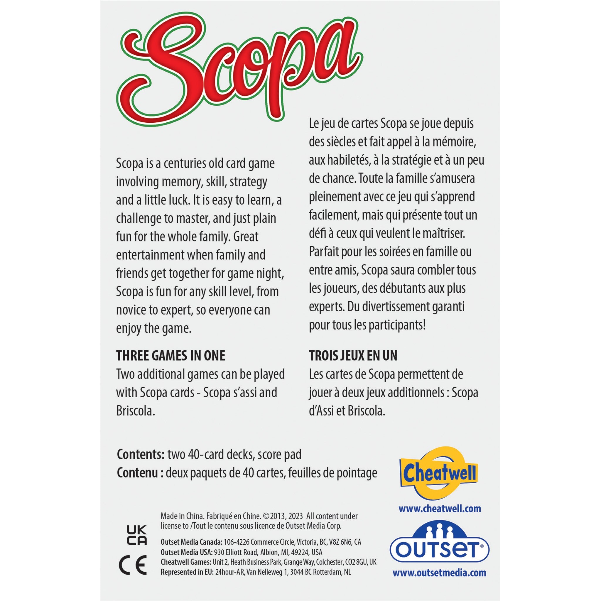 Scopa: Deluxe Edition