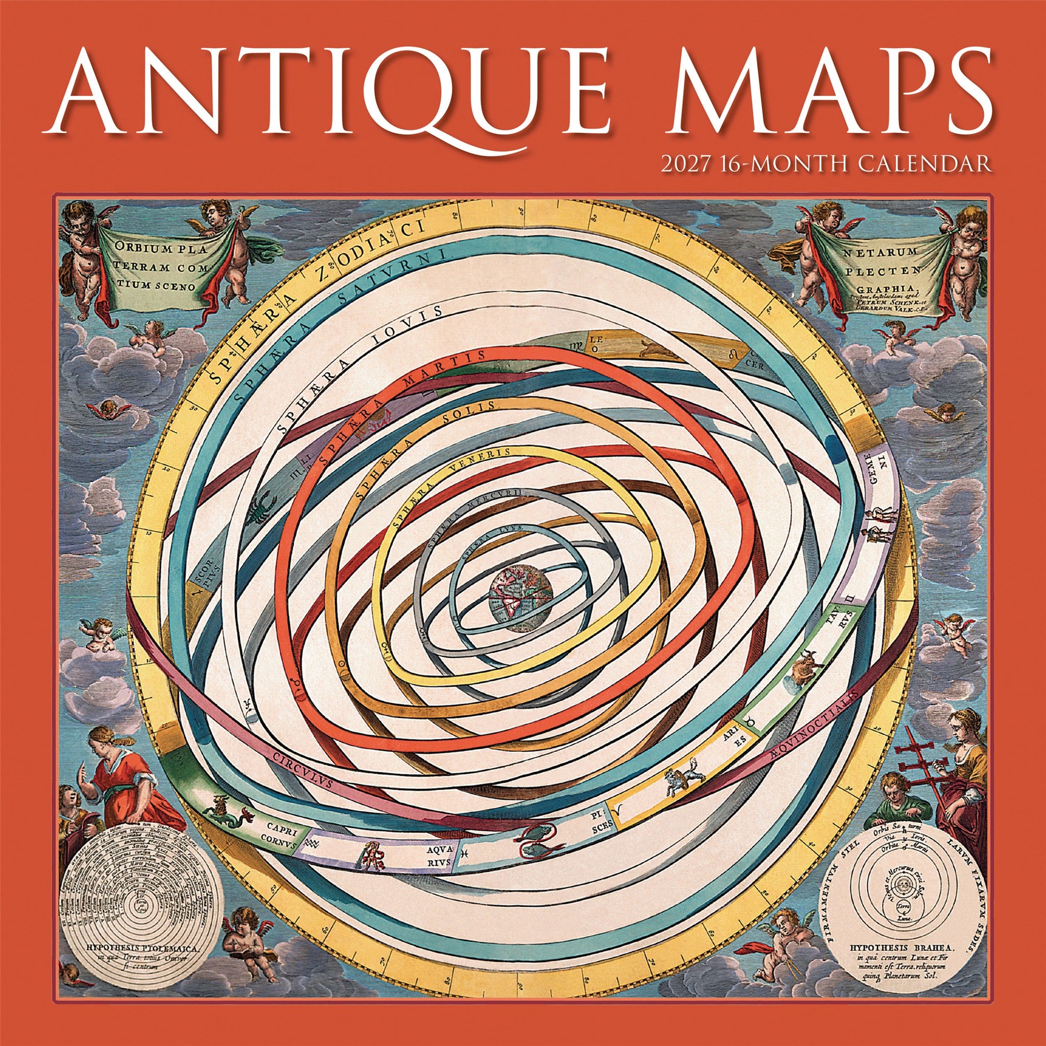 Antique Maps 2027 Wall Calendar