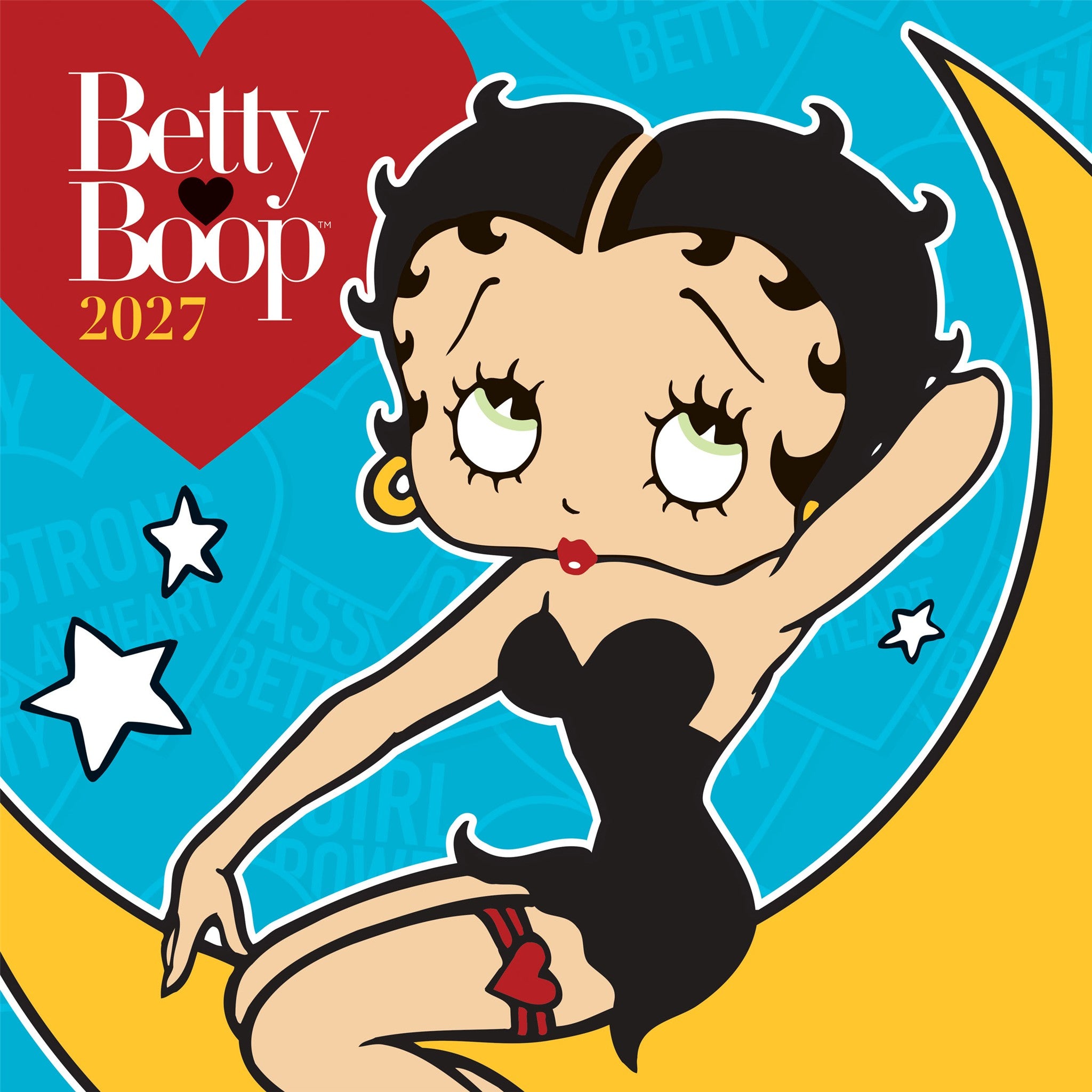 Betty Boop 2027 Wall Calendar