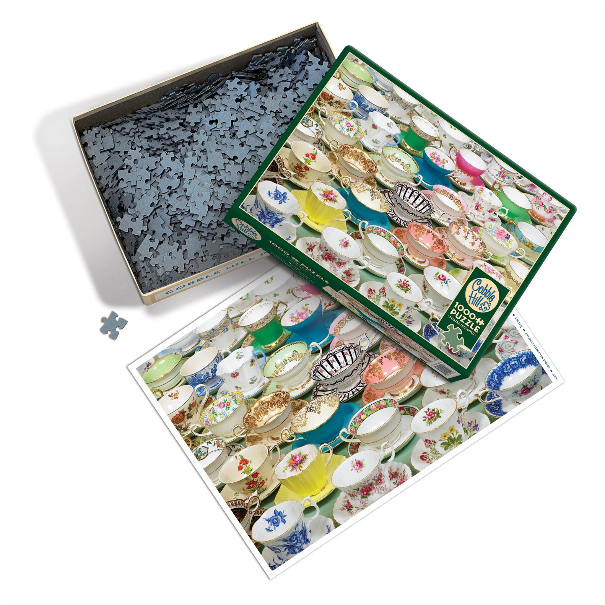 Teacups 1000 Piece Puzzle