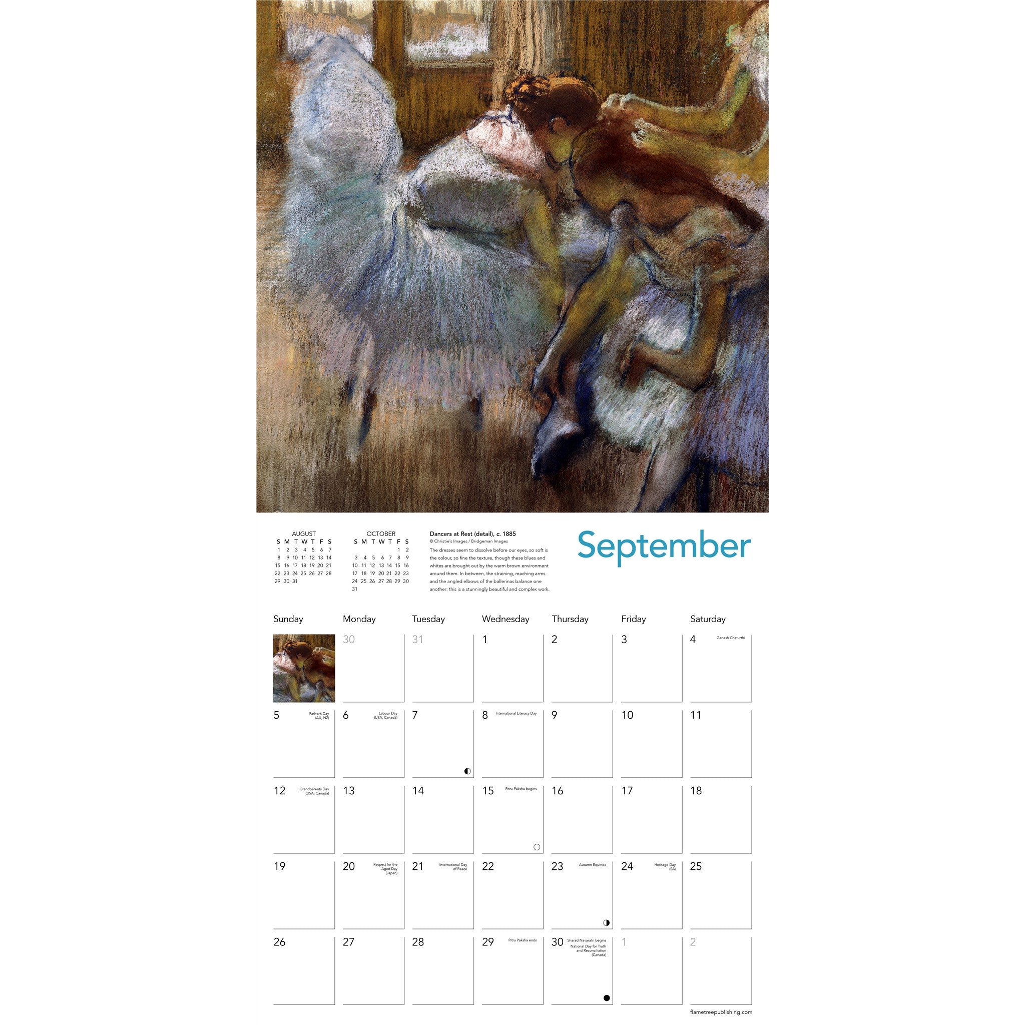 Degas' Dancers 2027 Wall Calendar - Online Only