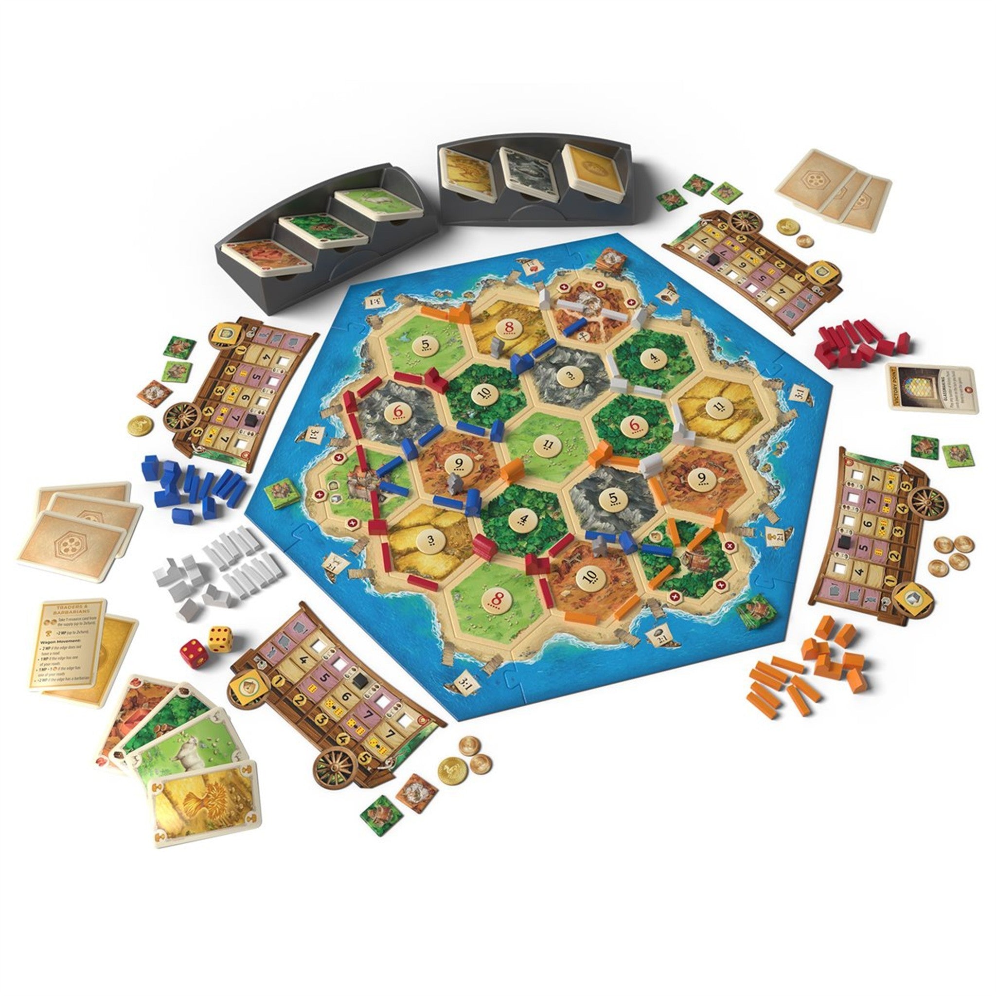 CATAN Expansion: Traders and Barbarians - 6th Edition