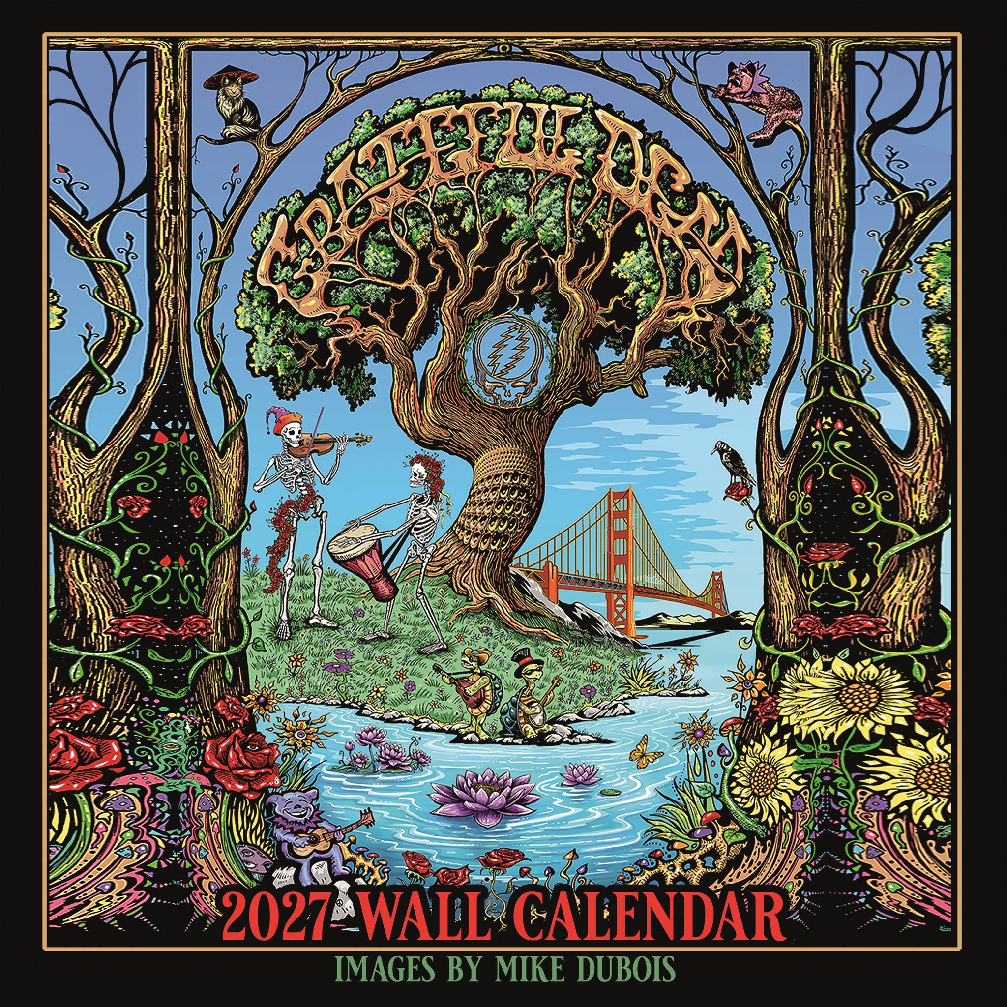 Grateful Dead 2027 Wall Calendar