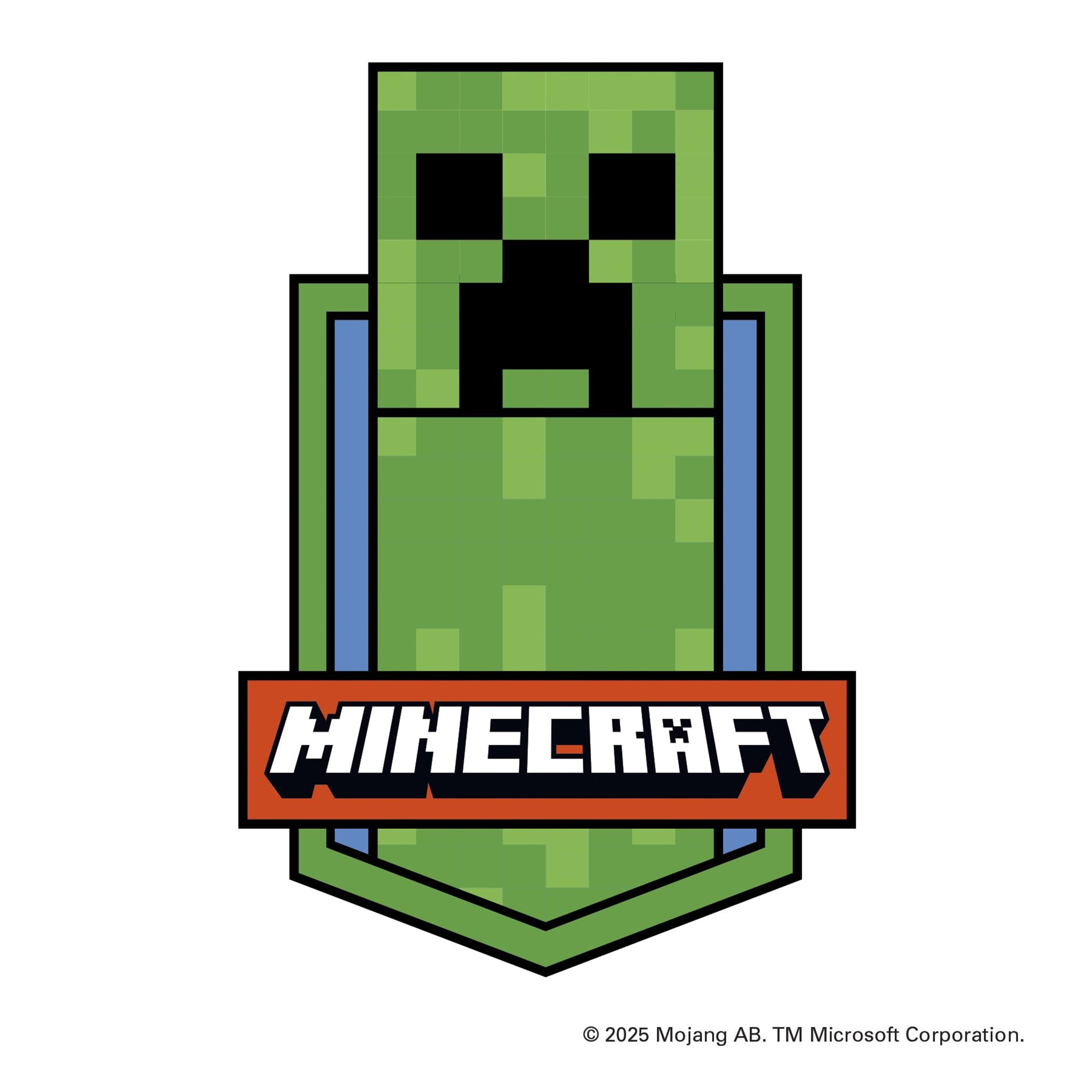 Minecraft Exclusive with Decal 2026 Deluxe Wall Calendar