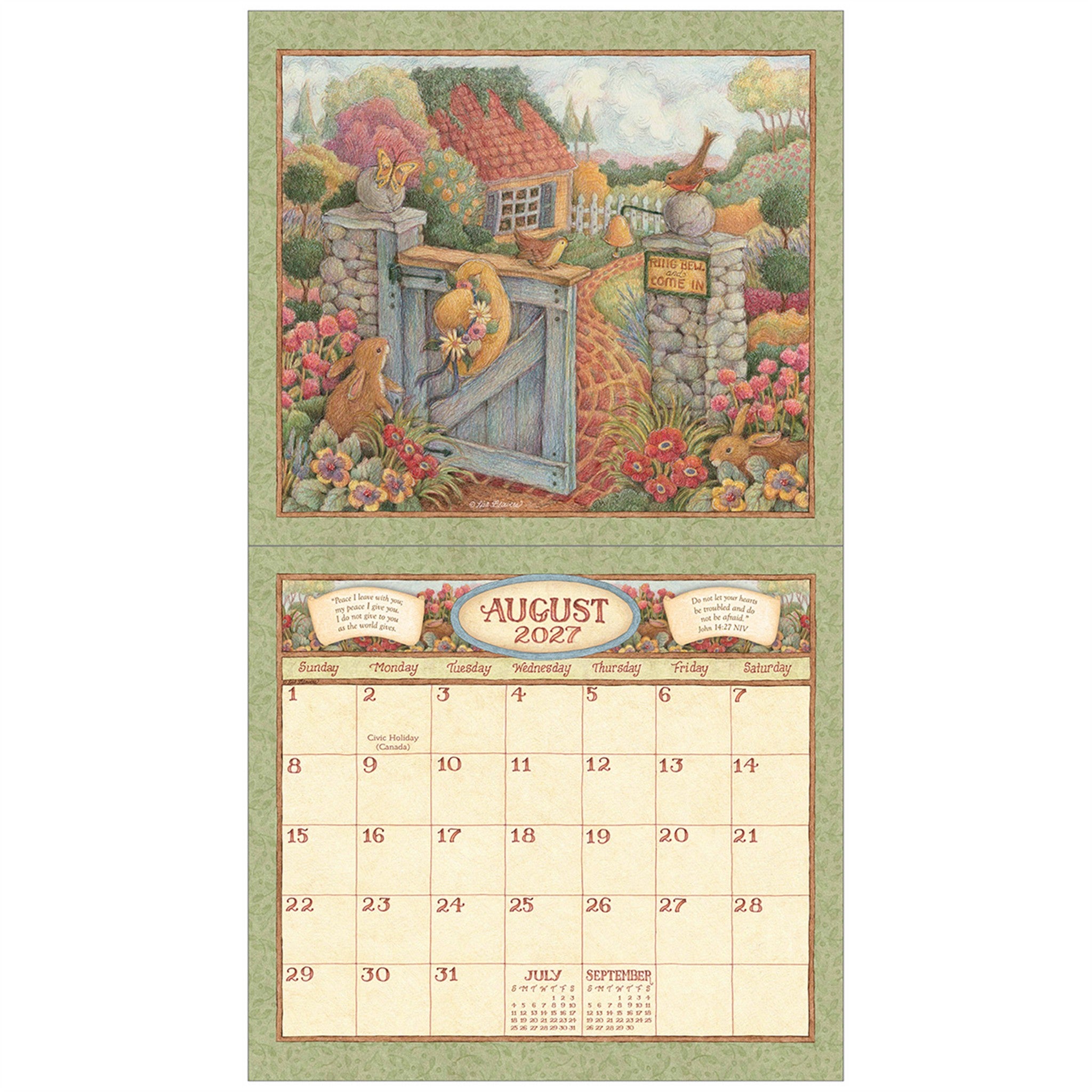 Faithful Moments 2027 Wall Calendar - Online Only