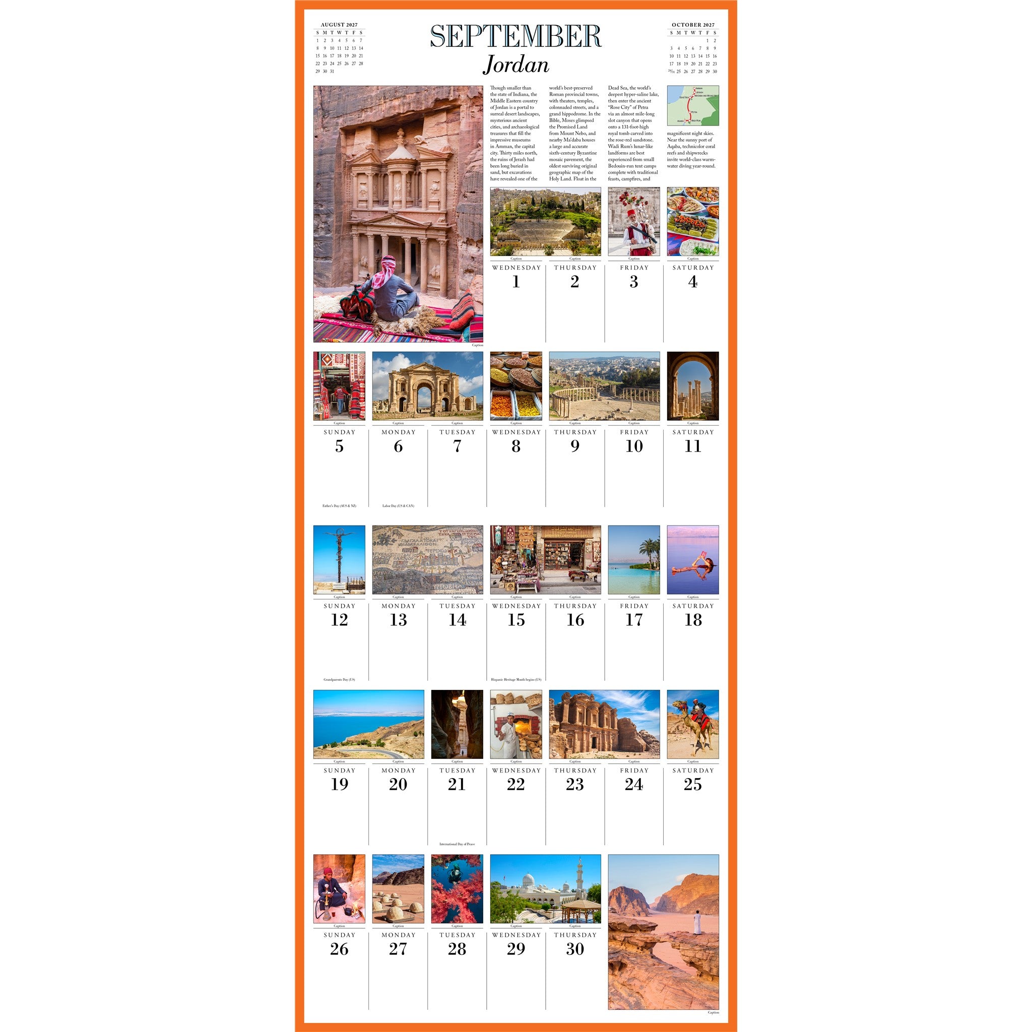 1000 Places to See Before You Die 2027 Wall Calendar