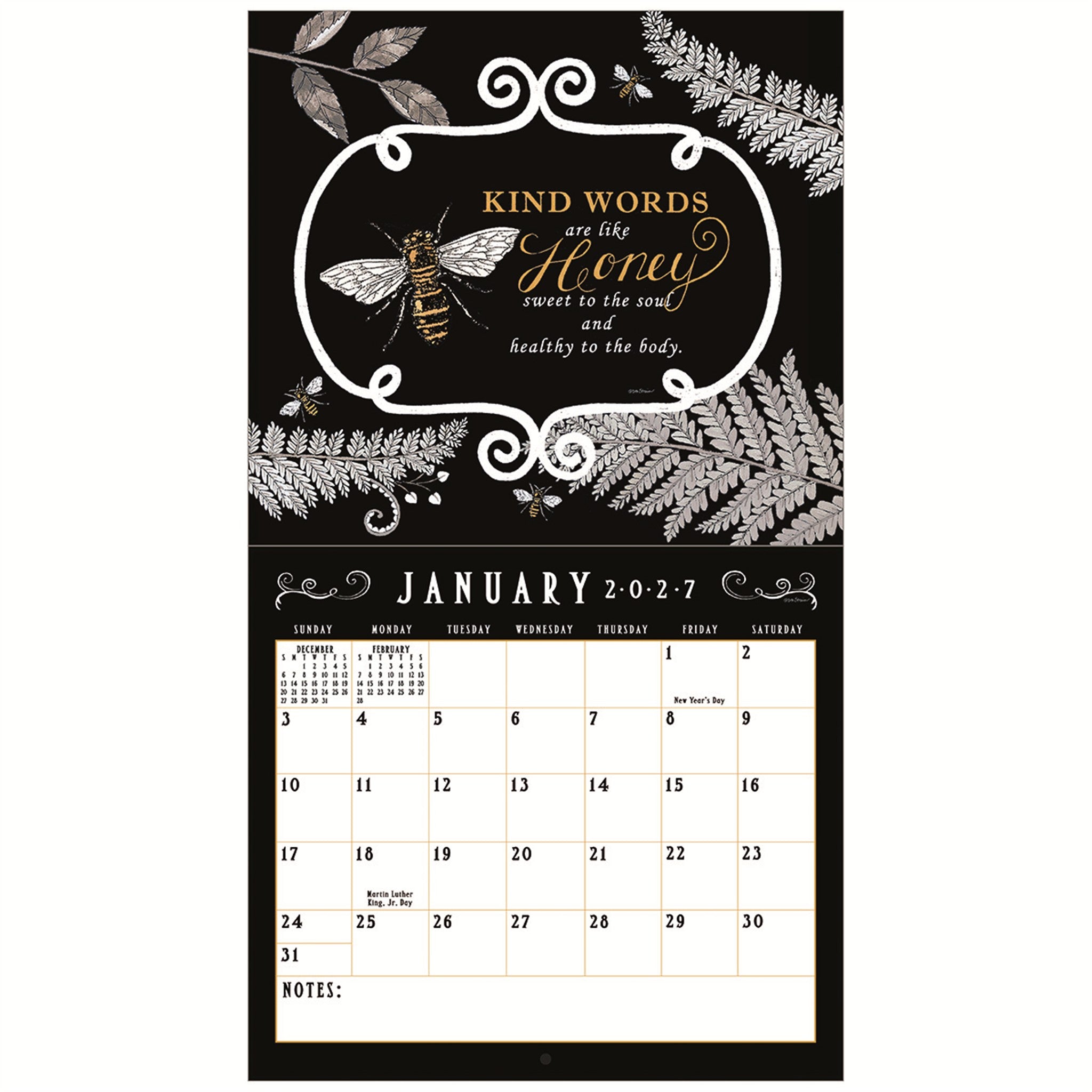 Bee-u-tiful Life 2027 Wall Calendar - Online Only