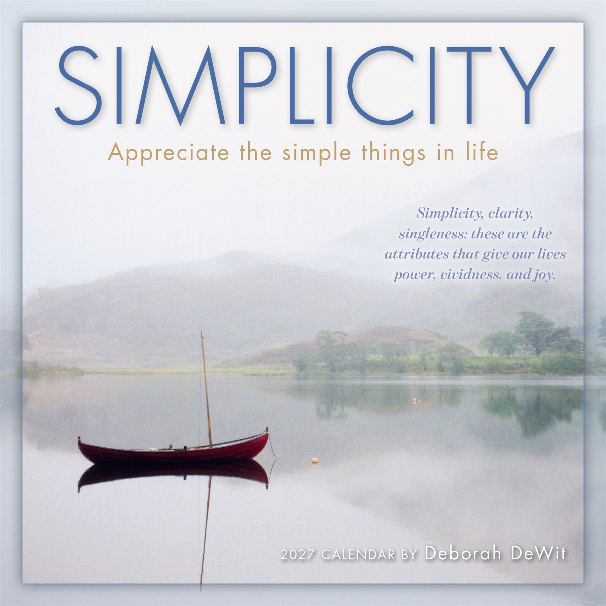Simplicity 2027 Mini Calendar - Online Only