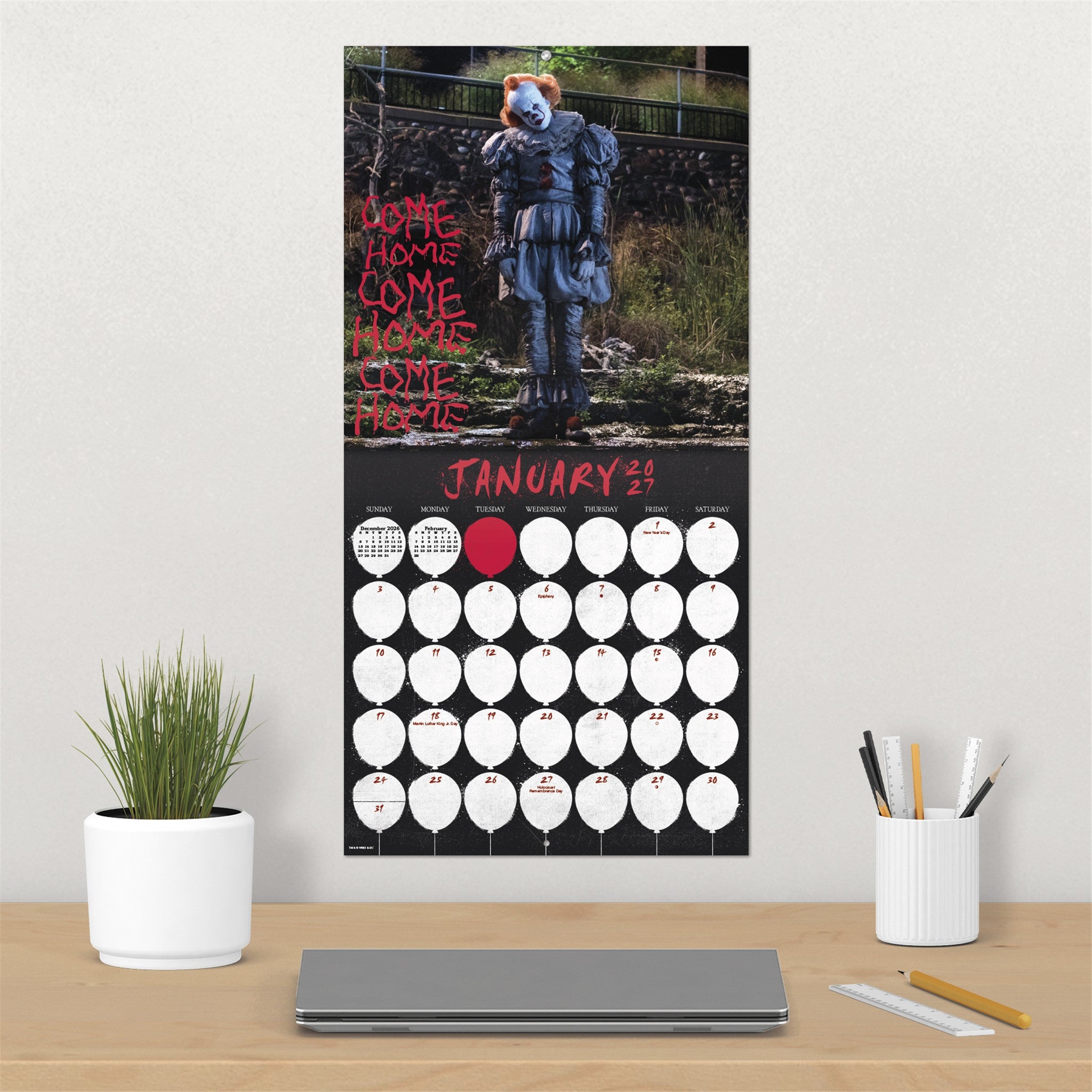 IT 2027 Wall Calendar