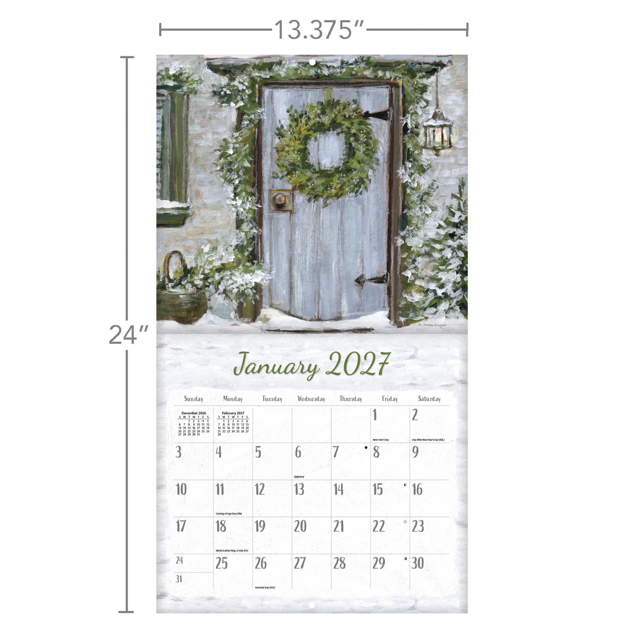Fields Of Home 2027 Wall Calendar - Online Only