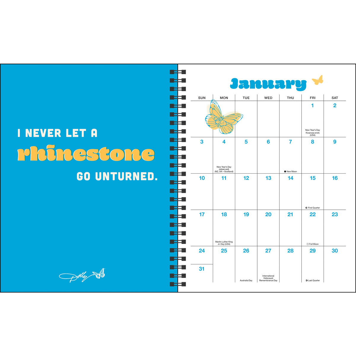 Dollyisms Softcover 2027 Engagement Calendar - Online Only