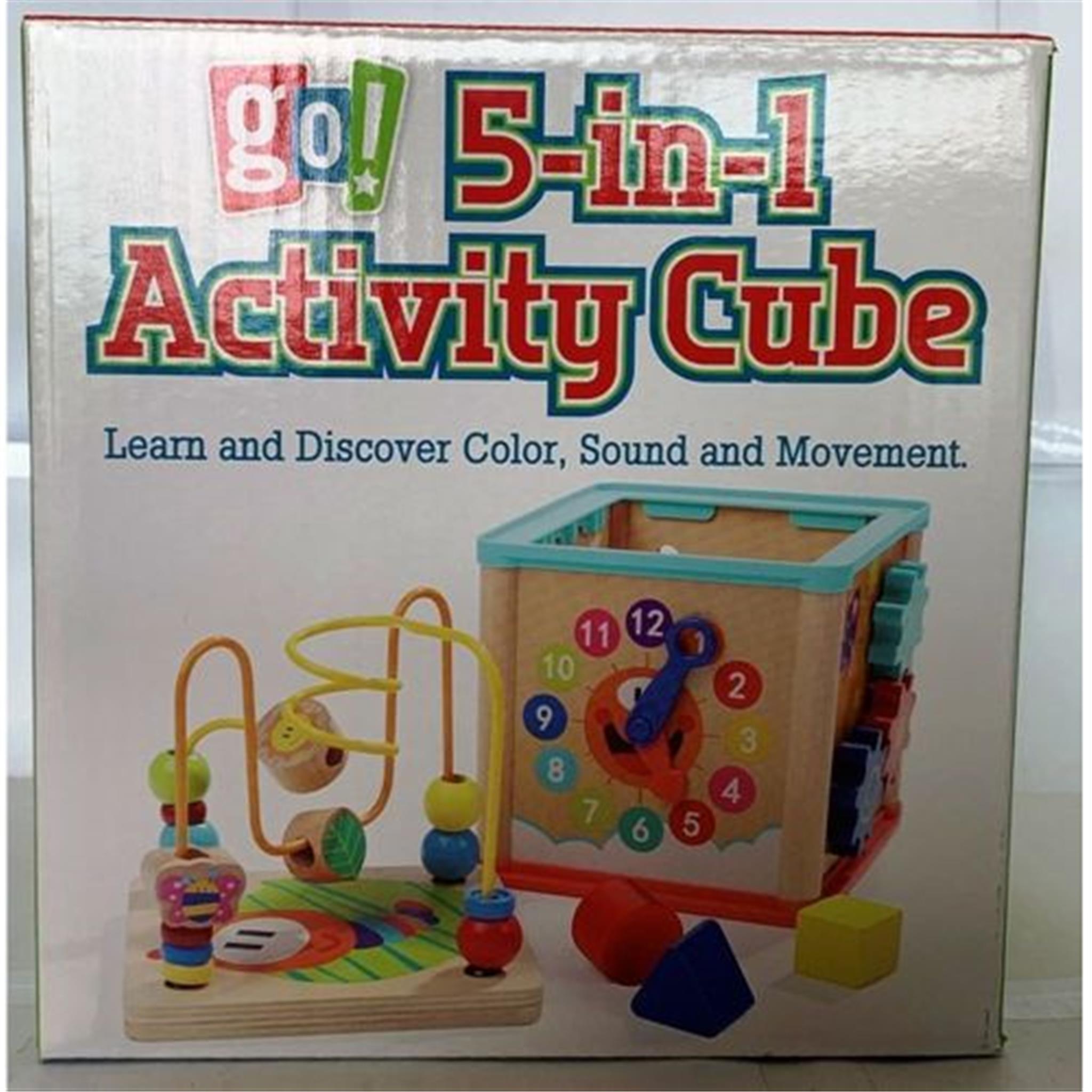 5 in 1 Activity Cube - FINAL SALE