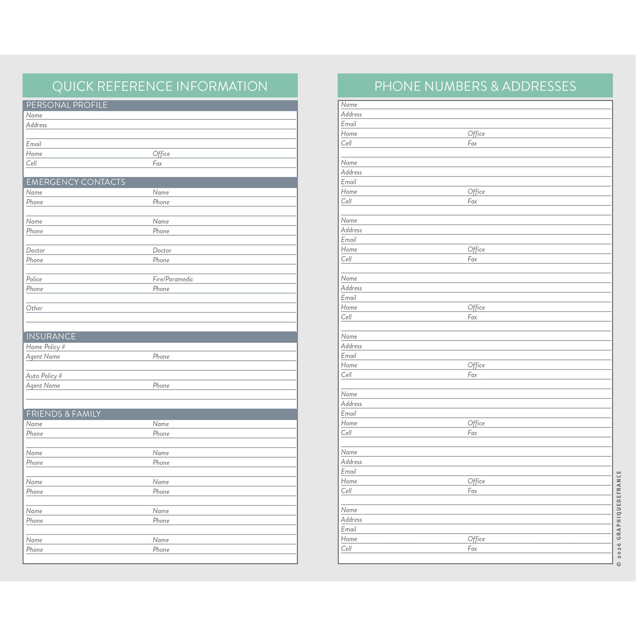 Peanuts 2026-2028 2-Year Pocket Planner