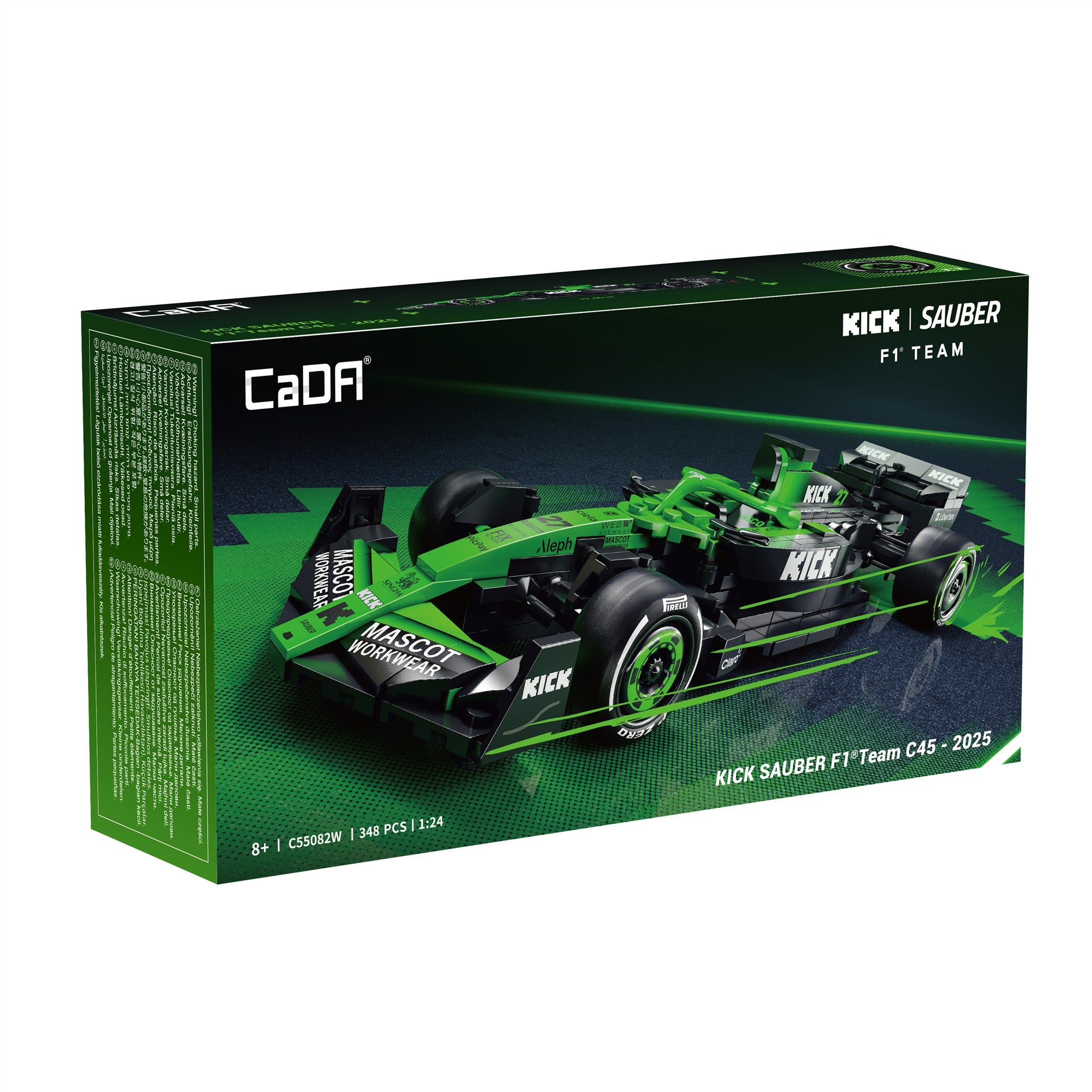 KICK Sauber Fl Team C45-2025 - 348 Pieces