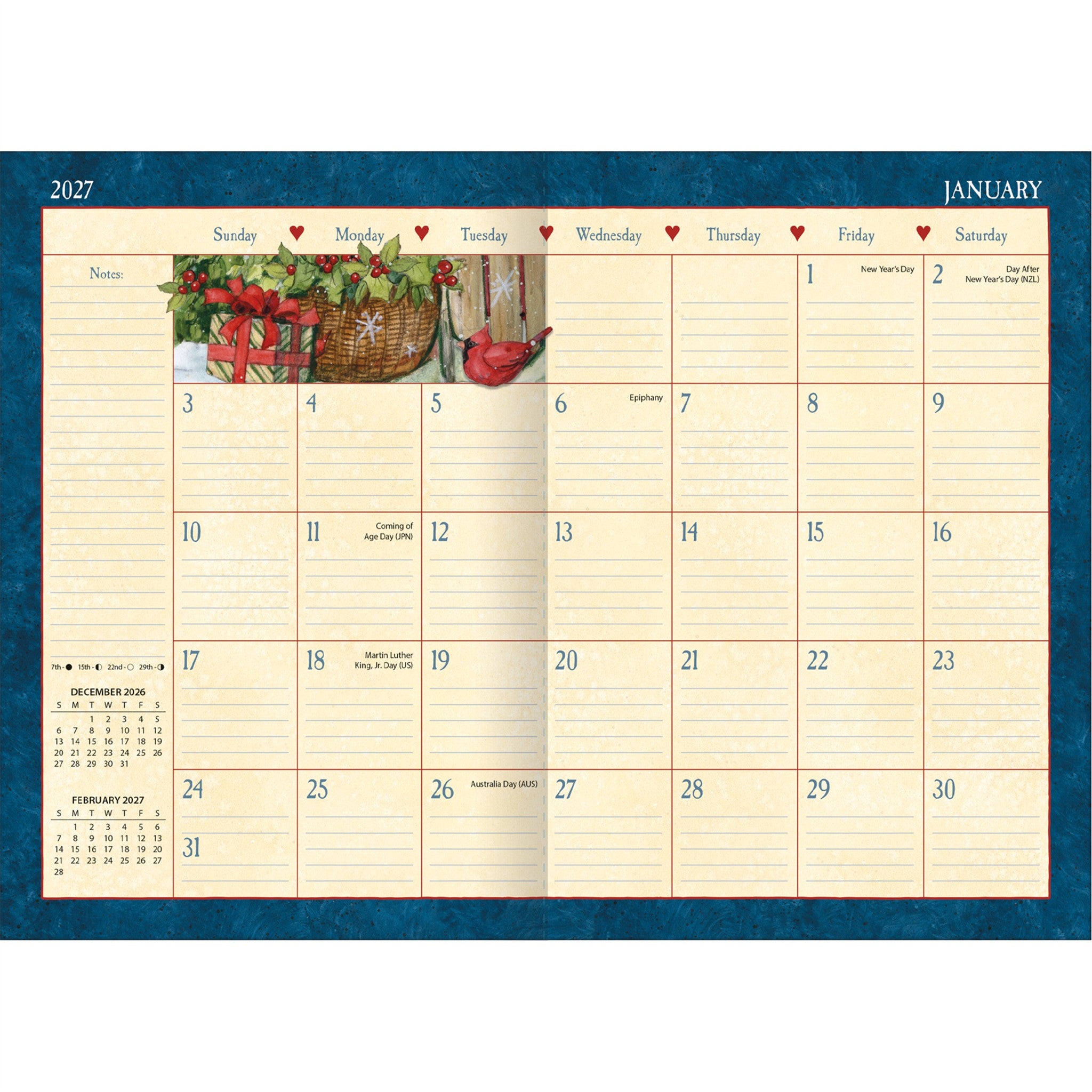 Heart and Home 2027 Monthly Pocket Planner